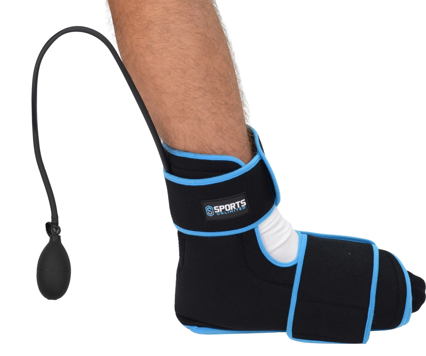 Sports Unlimited Ice Cold Compression Ankle Wrap, New