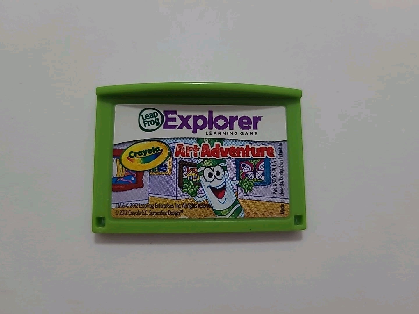 LeapFrog Explorer Crayola Art Adventure Learning Game Cartridge