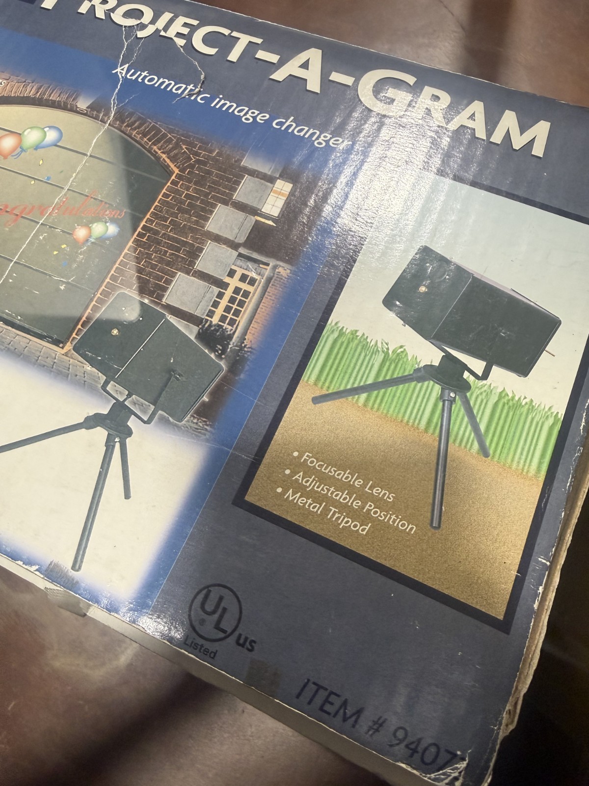 OUTDOOR PROJECTOR PROJECT-A-GRAM Automatic Image Changer Weather Resistant