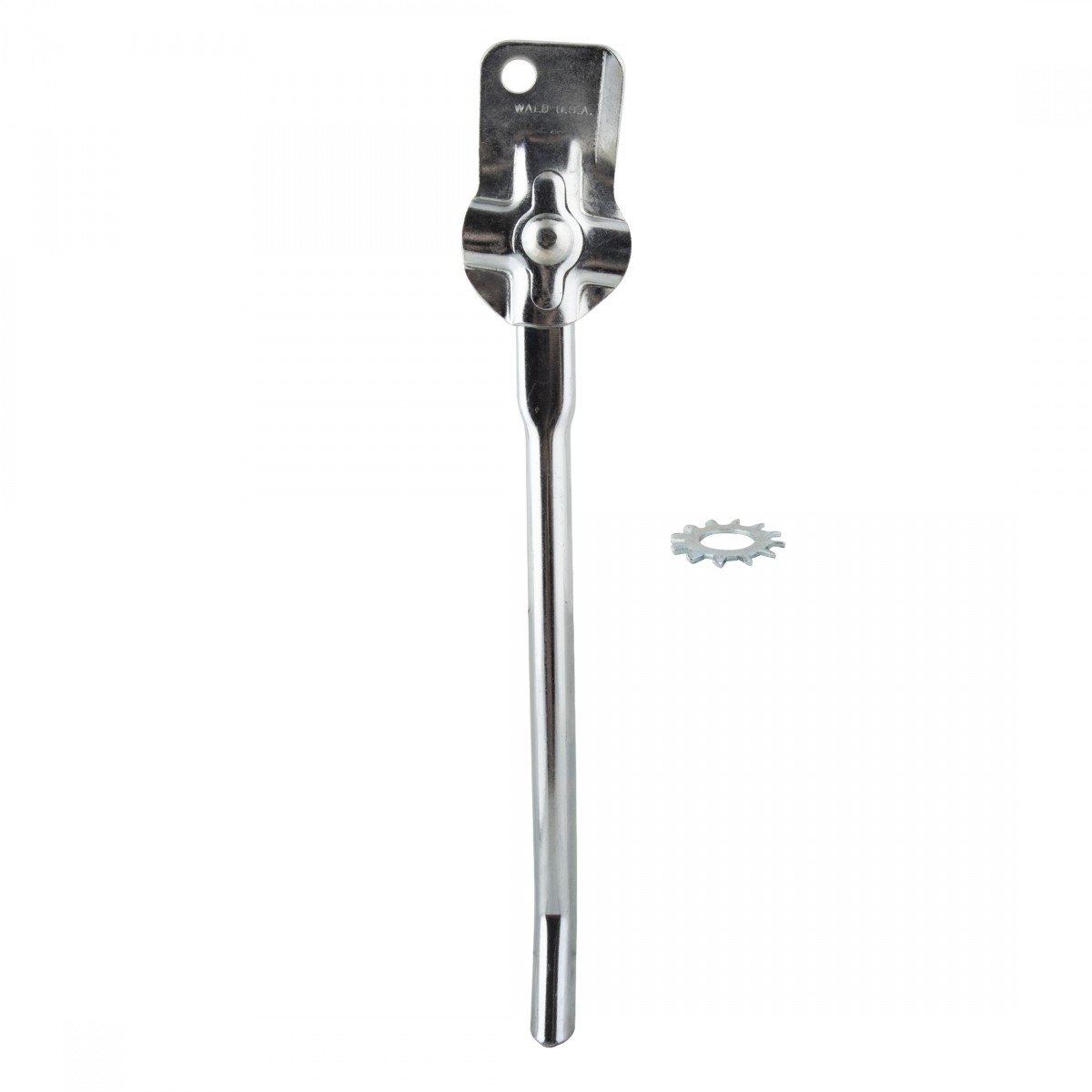 Wald #67-24 Alloy Rear Bicycle Kickstand for 24-Inch Wheels, Spring-Loaded &