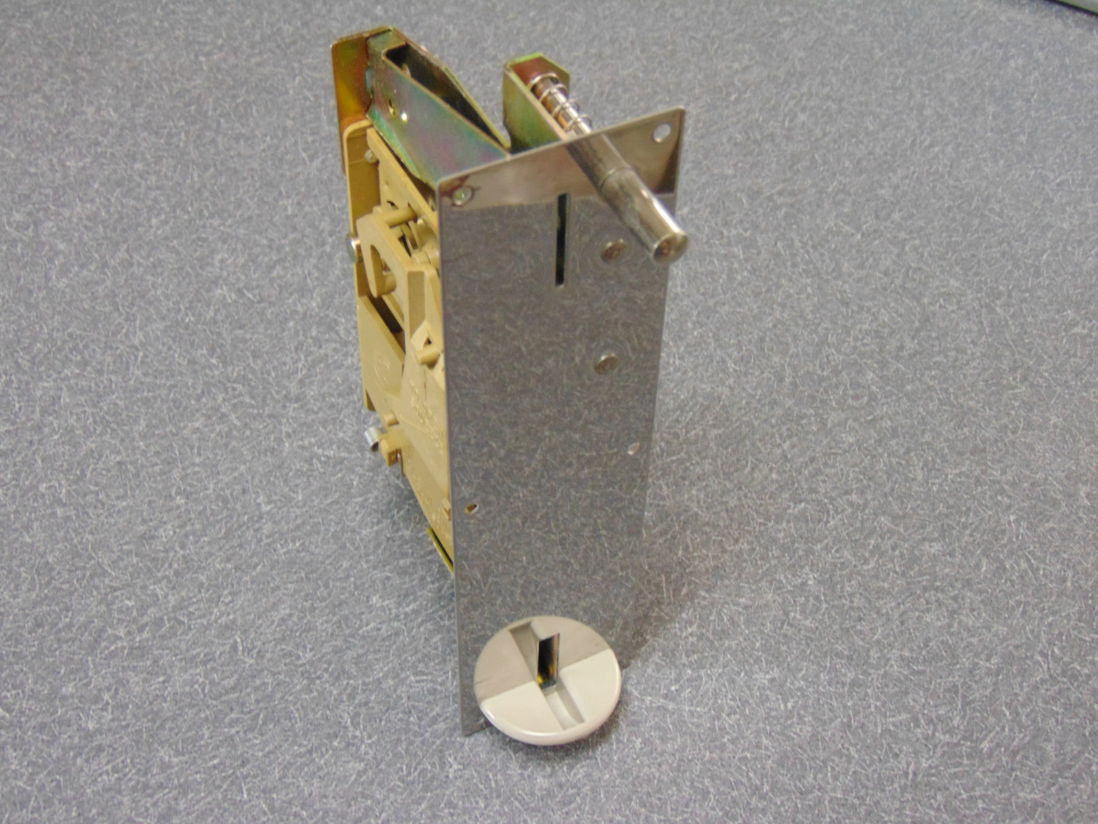 Quarter Coin Mech Mechanism w/ Chrome Plate  Assembly