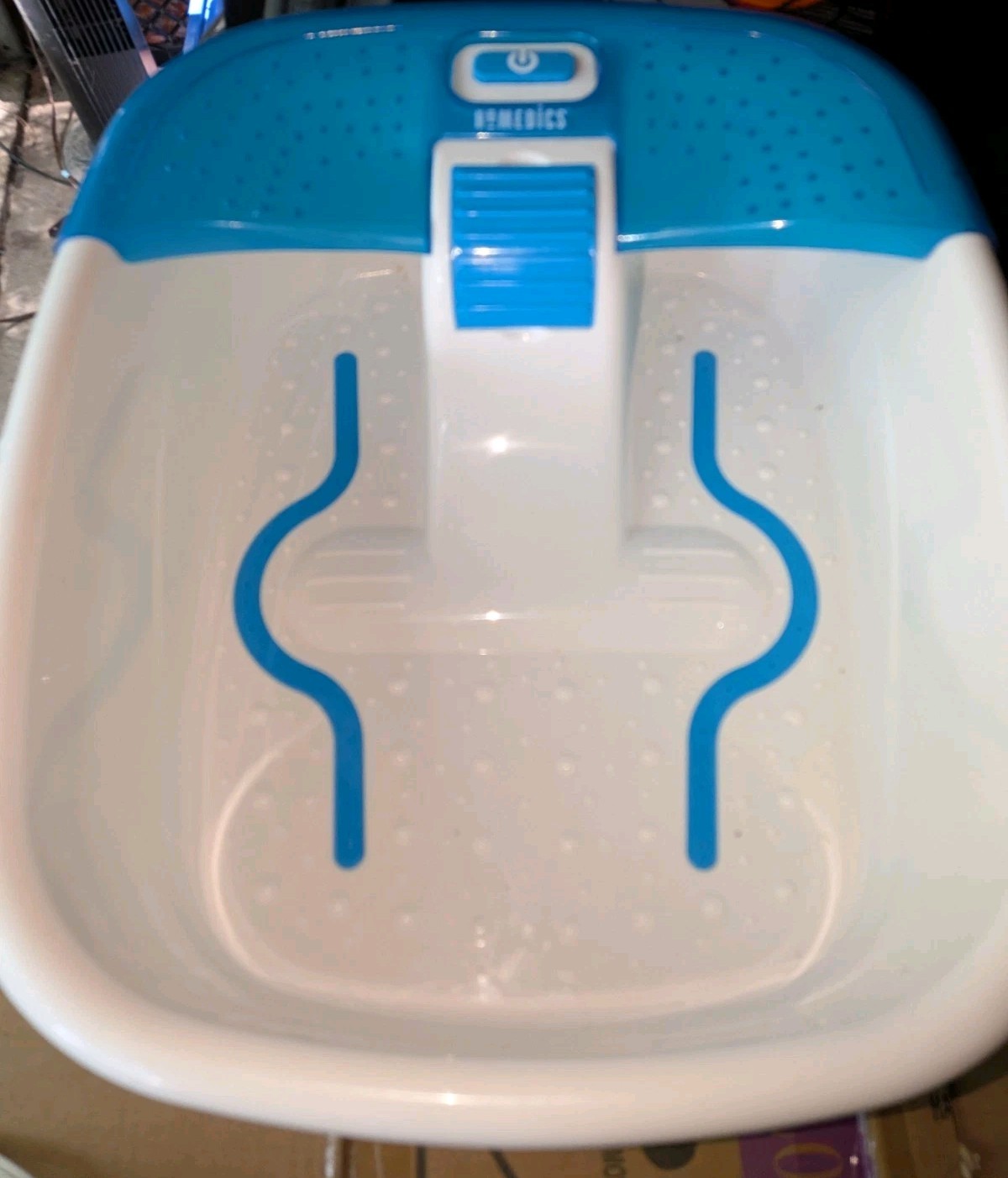 Homedics~ Bubble Bliss Deluxe,  Foot Spa, # FB50, 120volts,40watts, Lighly Used