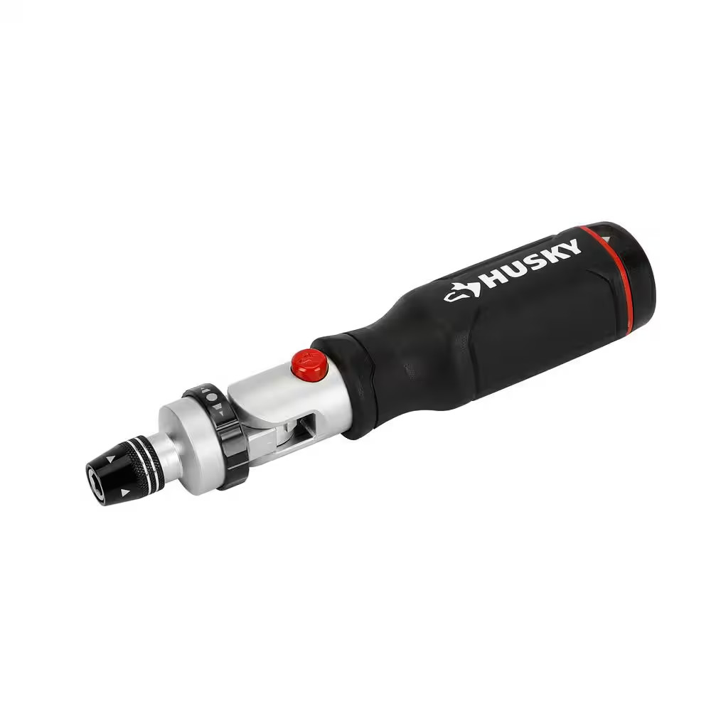 Ratcheting Pivot Head Screwdriver (16-Piece)