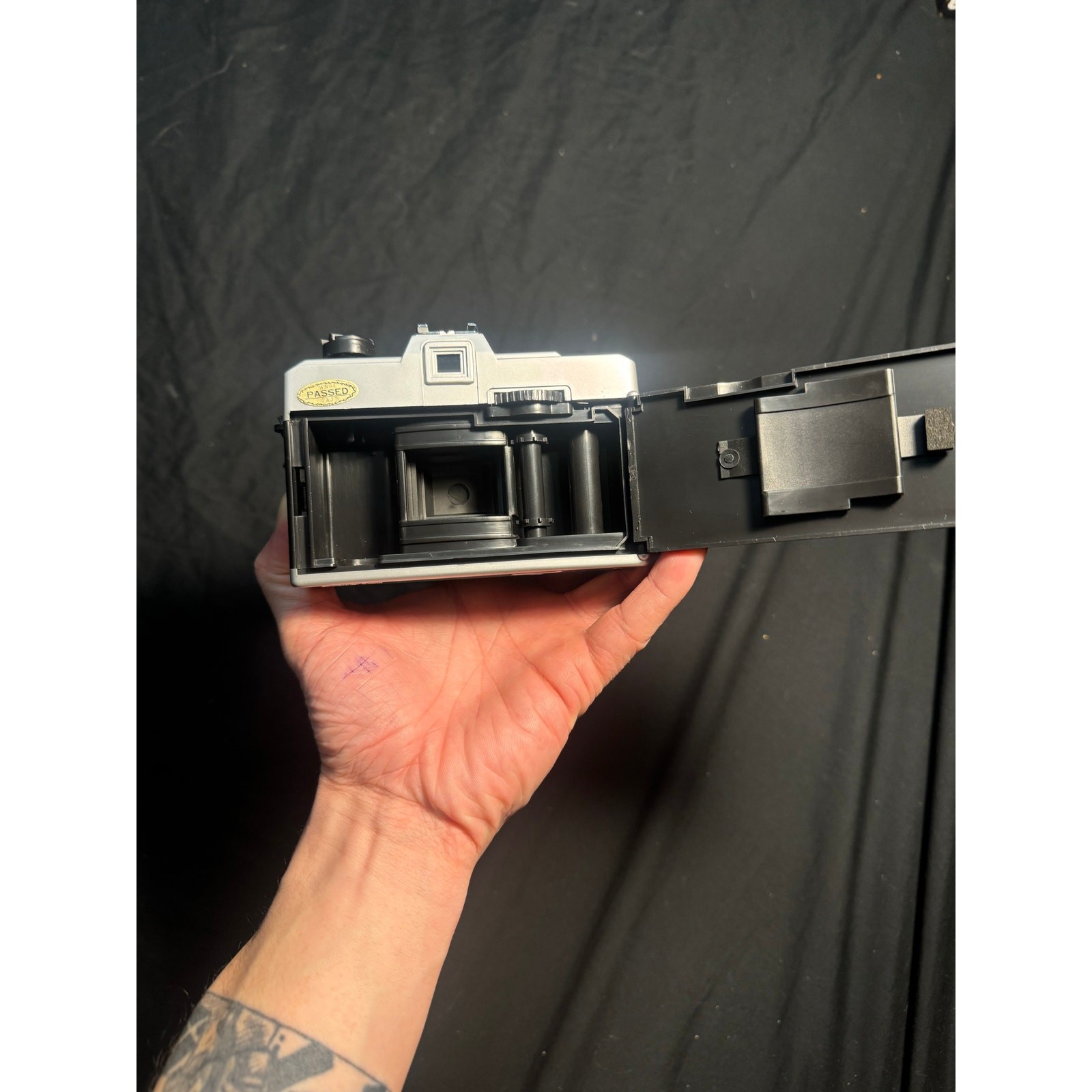 Silver LS-001 Film Camera AS IS