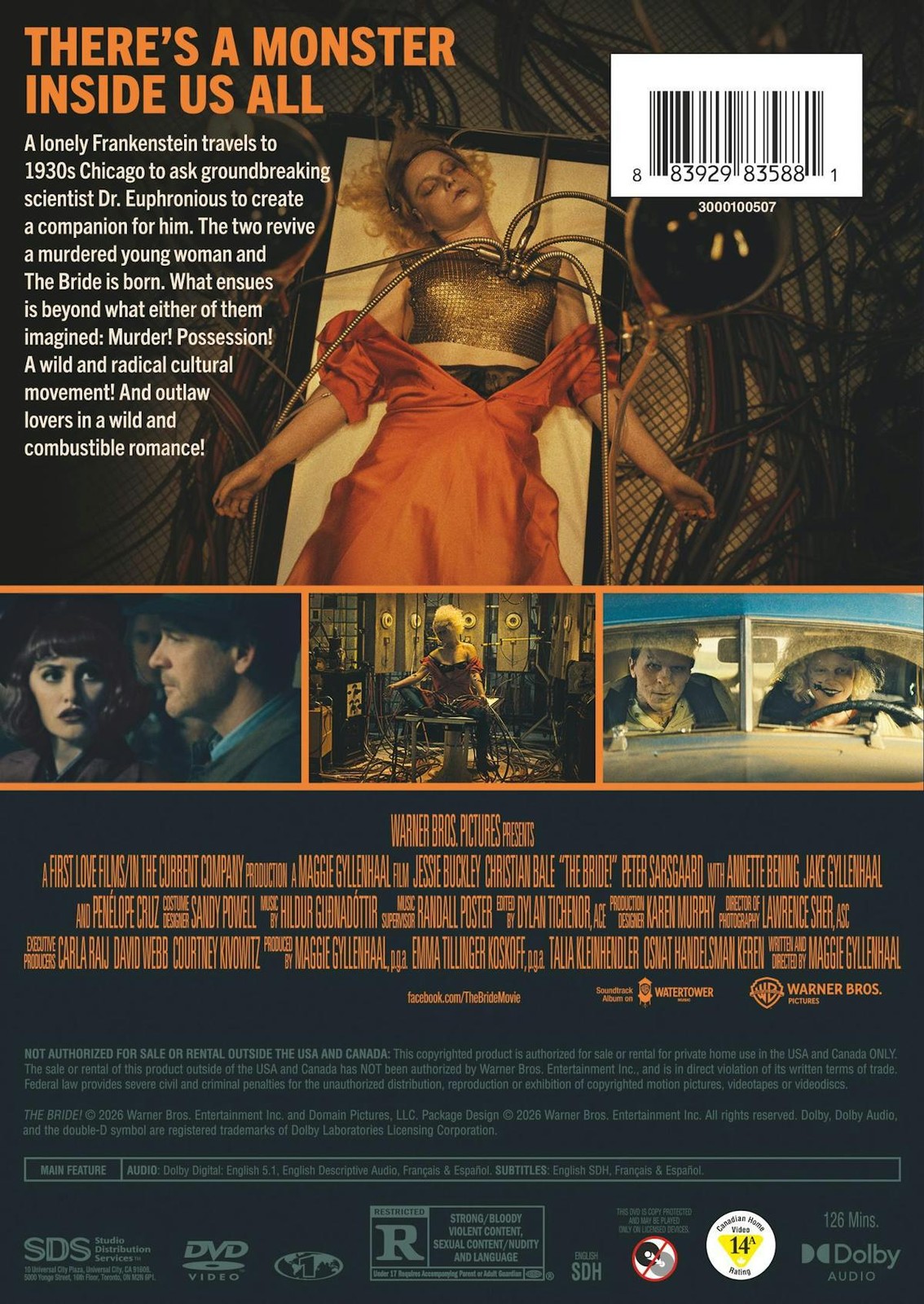 The Bride DVD NEW
