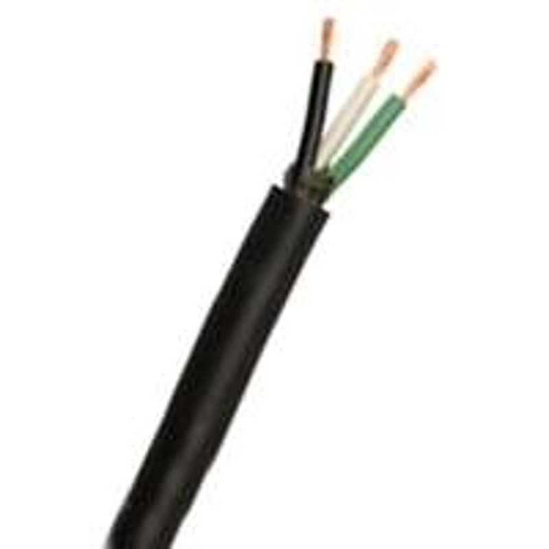 CCI 55043303 Power Cord, 14 AWG Wire, 3 -Conductor, Copper Conductor, TPE Insula