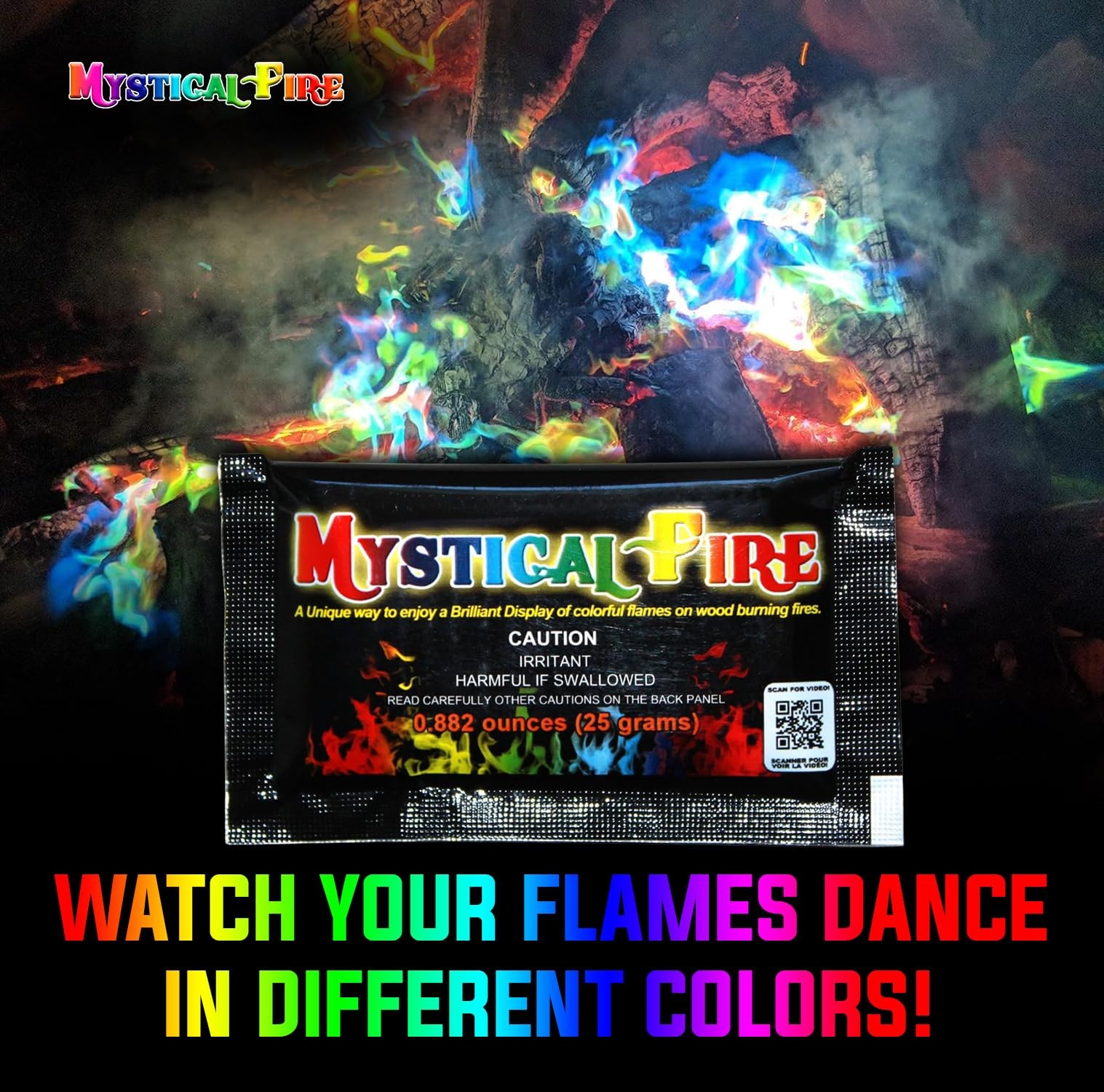 Mystical Fire Color Changing Packets Pits Regular,