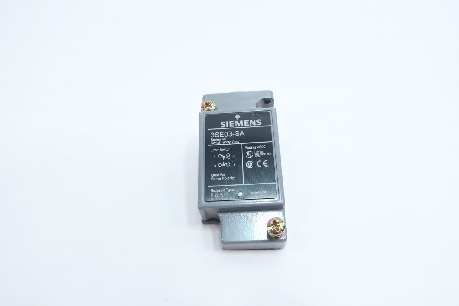 Siemens 3SE03-SA Limit Switch Body
