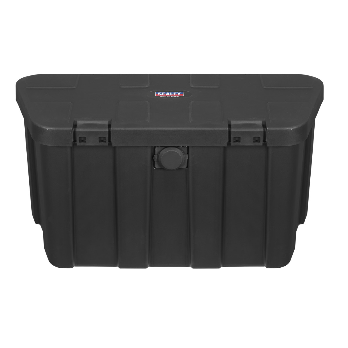 Sealey Durable Weatherproof Trailer Storage Box With Lock 45L Black STB690