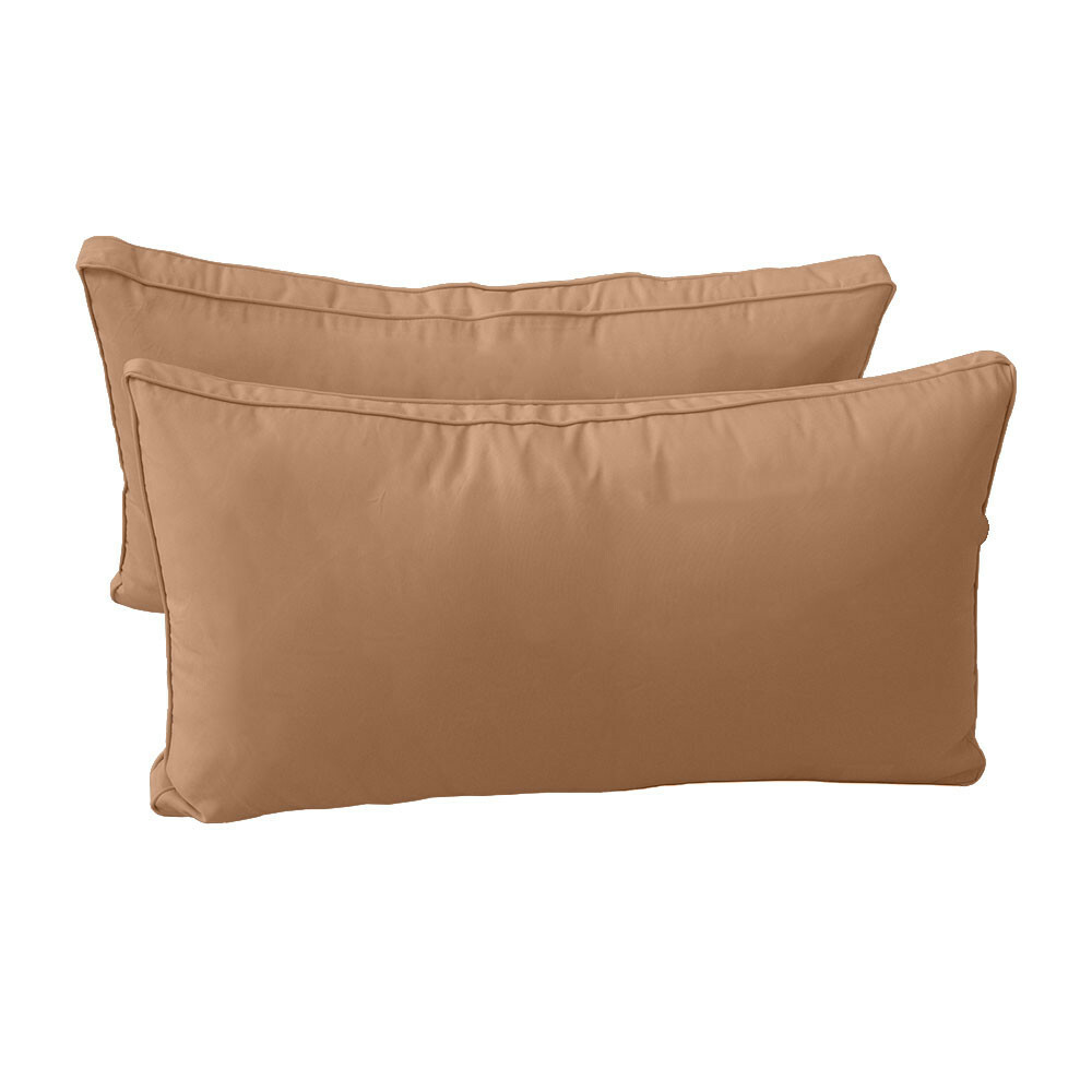 |SLIPCOVER ONLY| S2 Daybed Mattress Bolster Back Covers Piped Trim TwinXL AD104