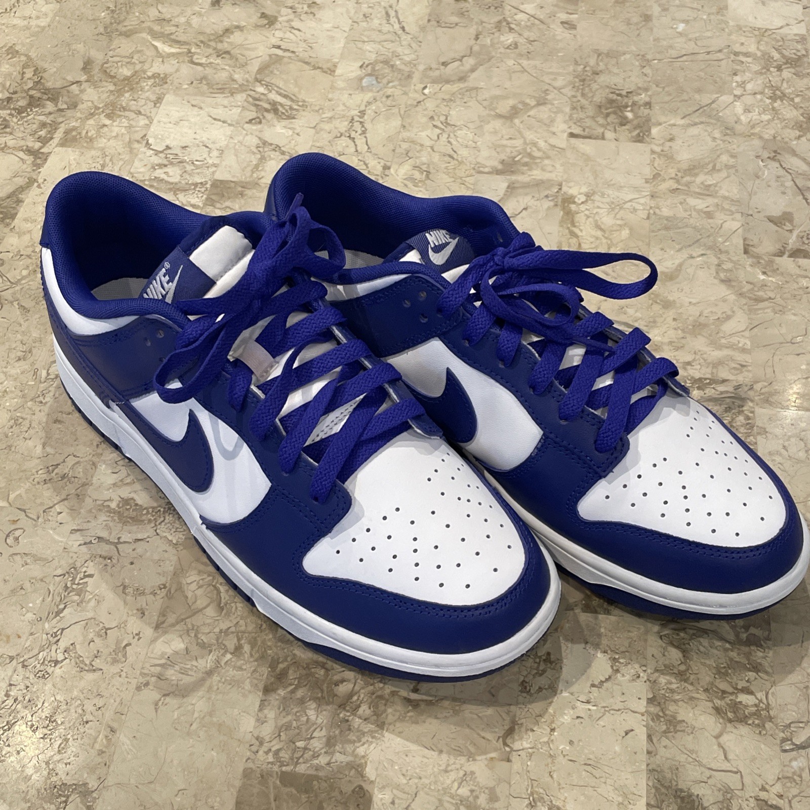 Nike Dunk Low Concord Size 9.5 DV0833-103 Used Excellent Condition