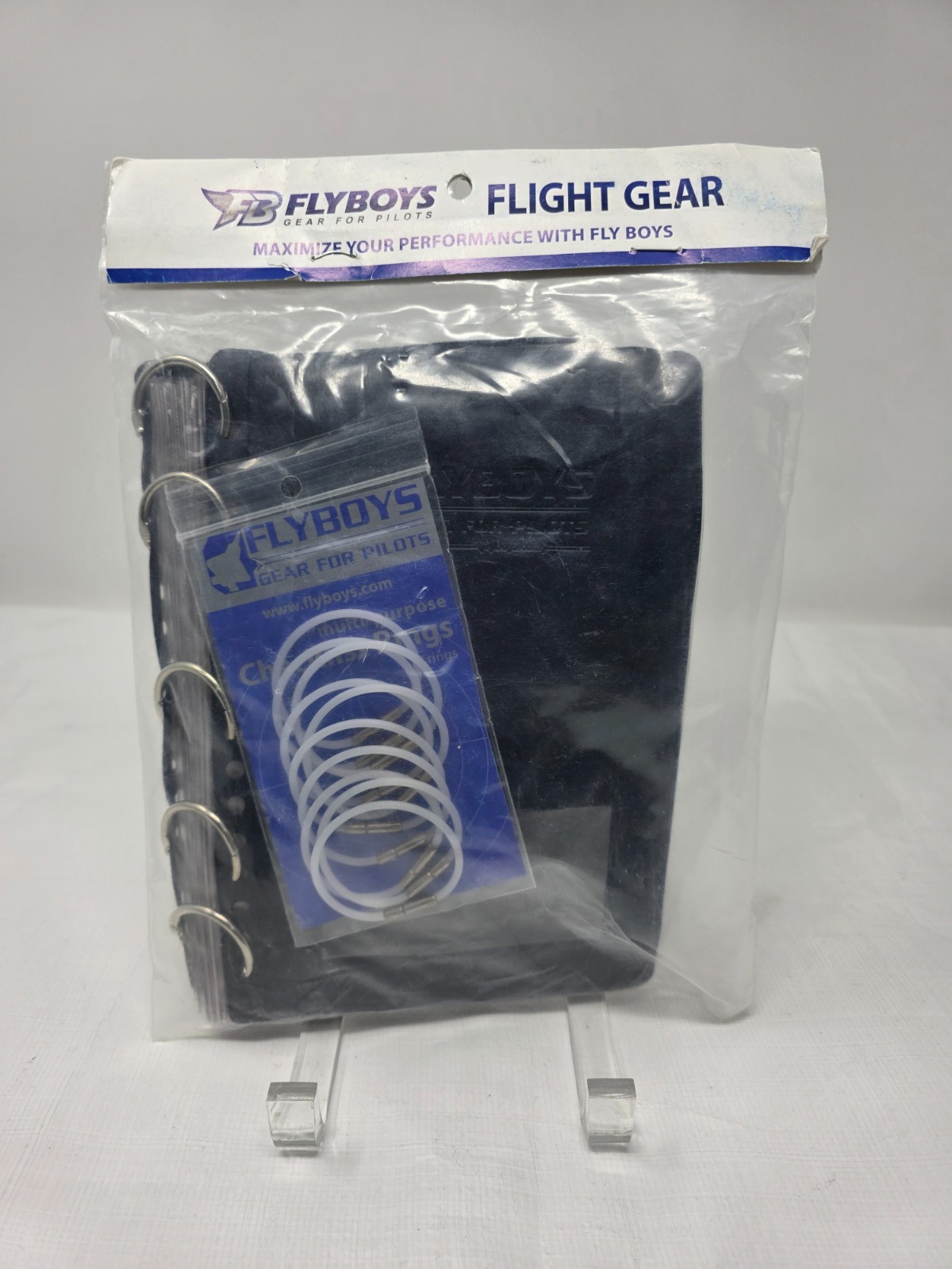 FlyBoys Flight Checklist Book 8x5" w/ 25 Pages and Ring Combo