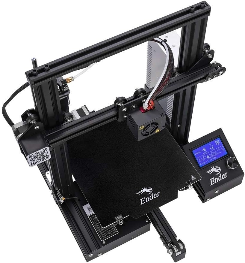 2PCS Magnetic Removable Build Surface for Ender 3 3D Printer Heated Bed