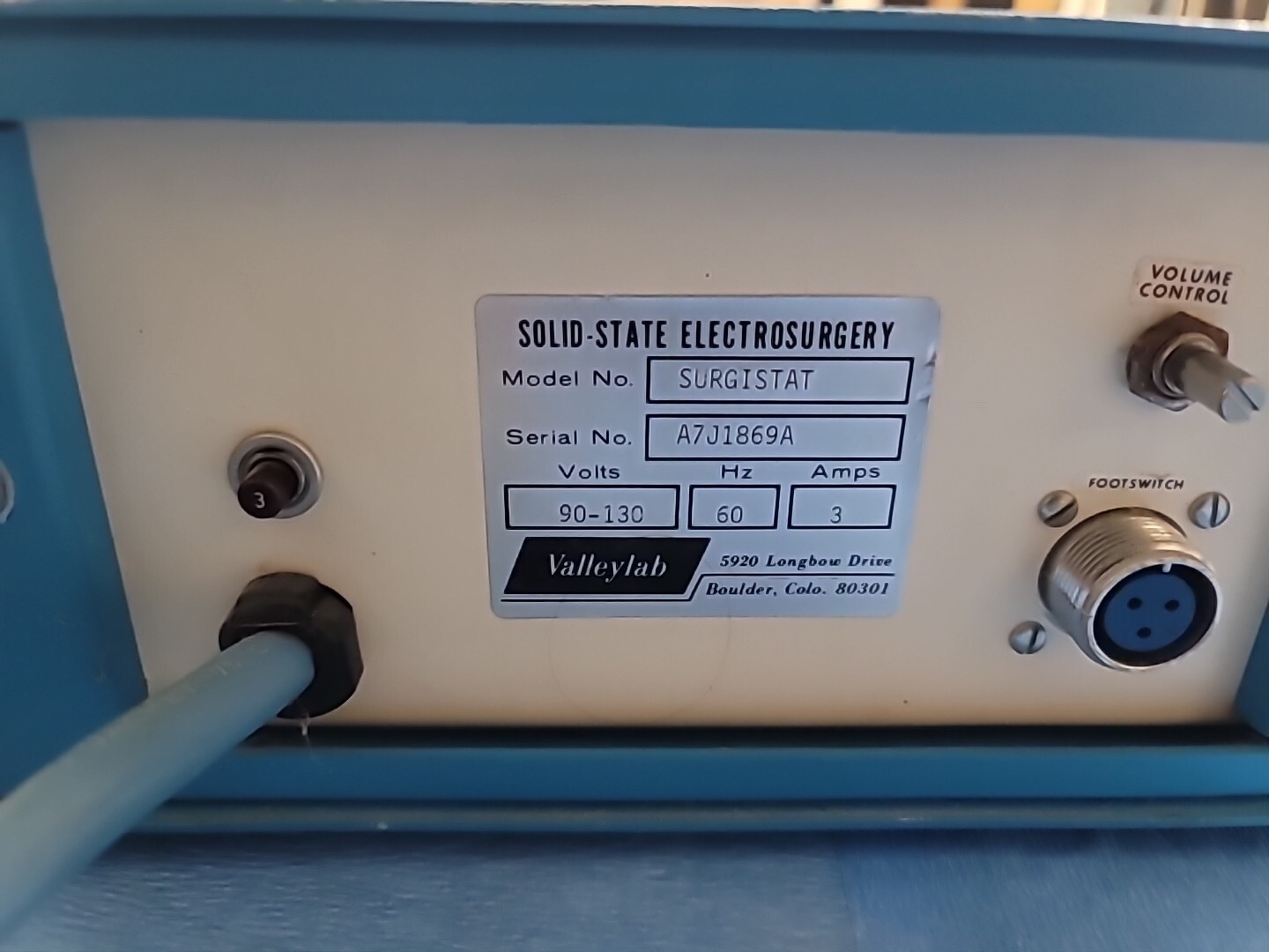 Valleylab Cautery