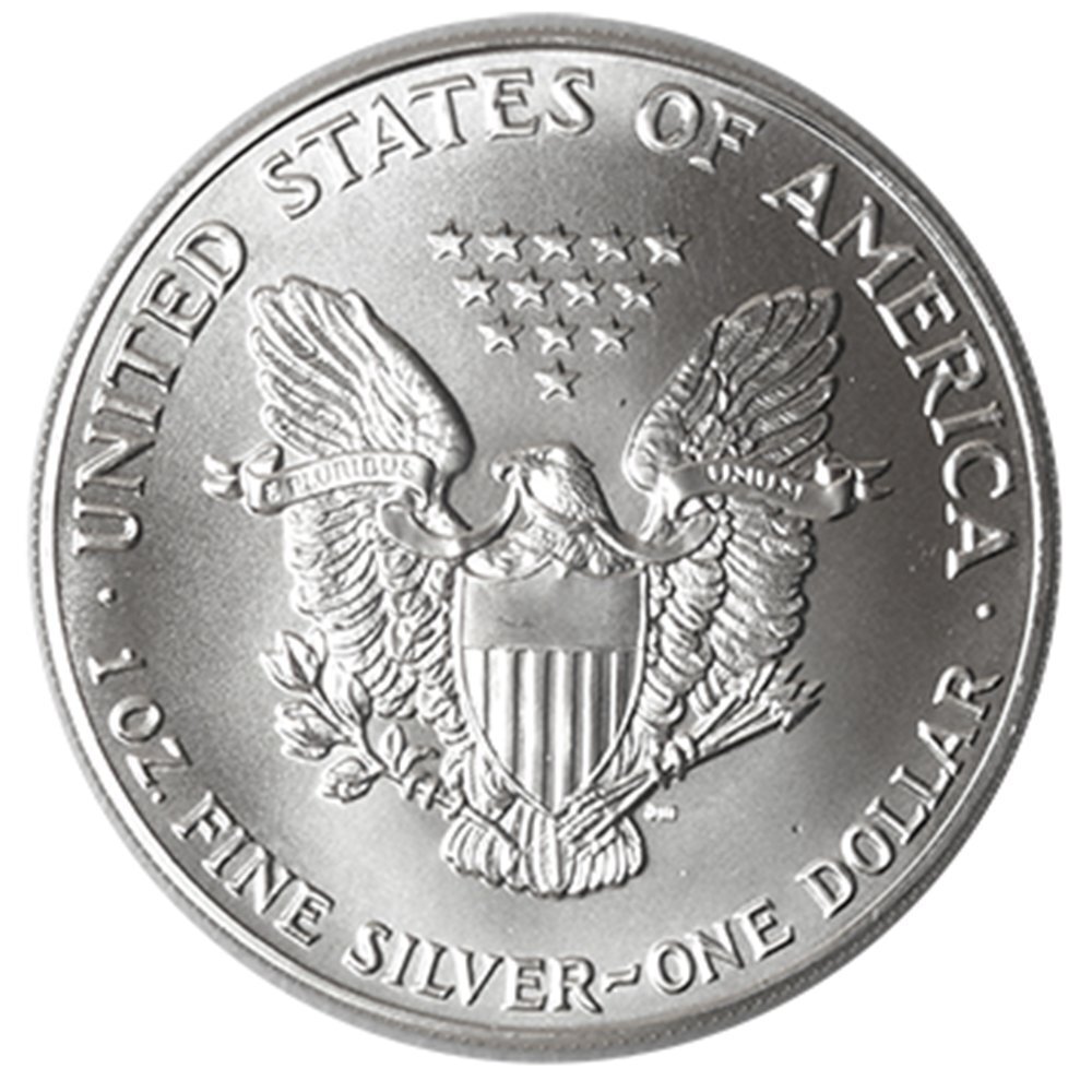 1993 $1 1-oz American Silver Eagle GEM BU