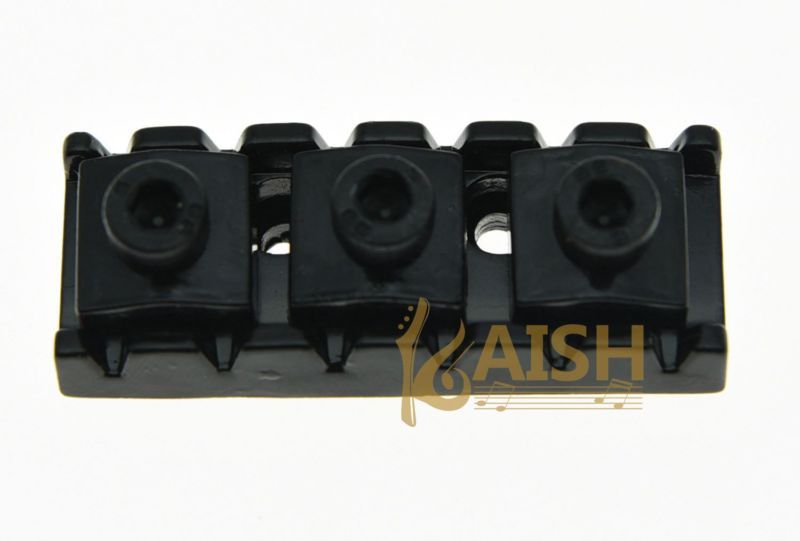 KAISH R3 Guitar Locking Nut 43mm String Lock For Floyd Rose Tremolo Bridge Black