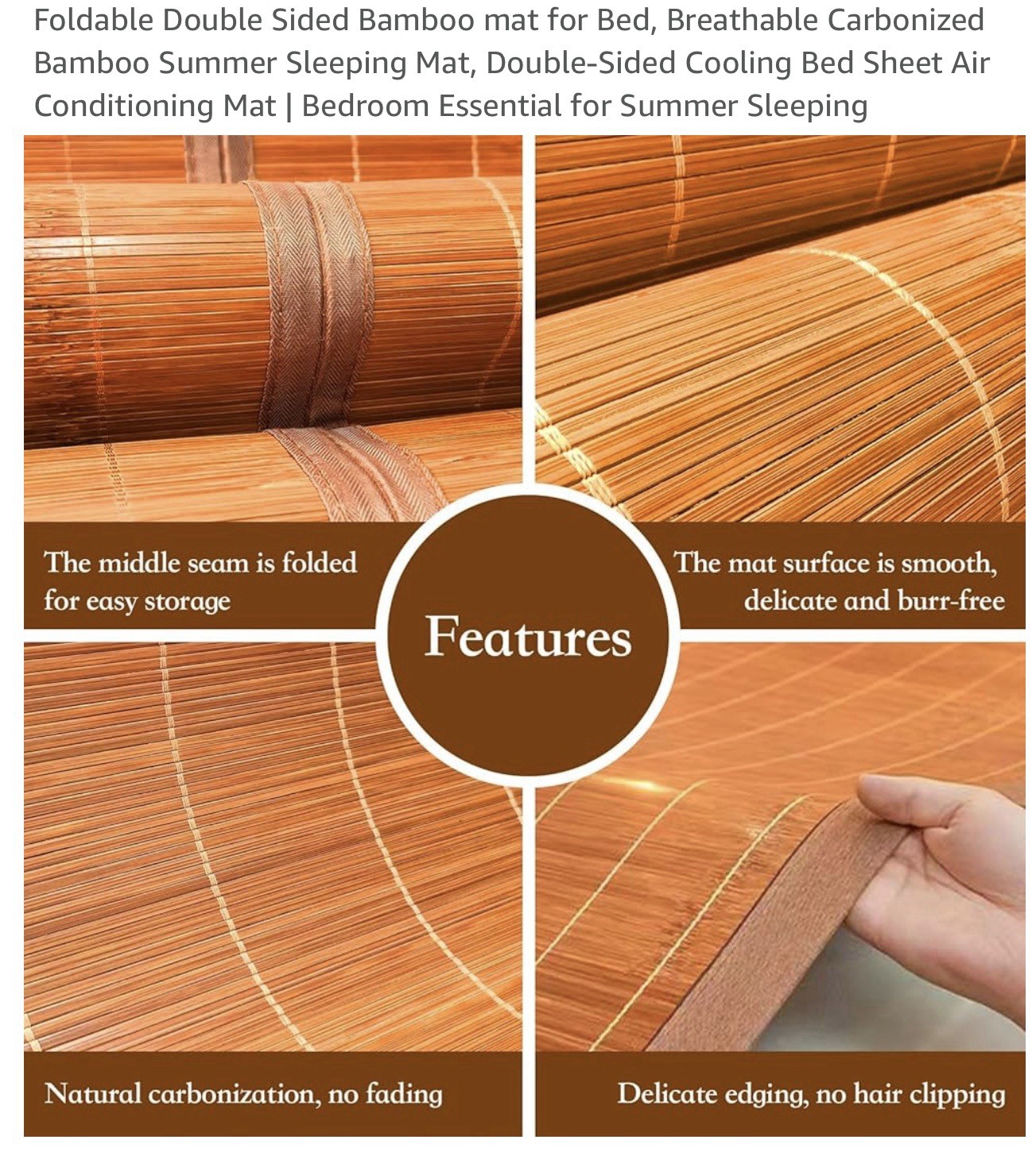 Bamboo Sleeping Pad