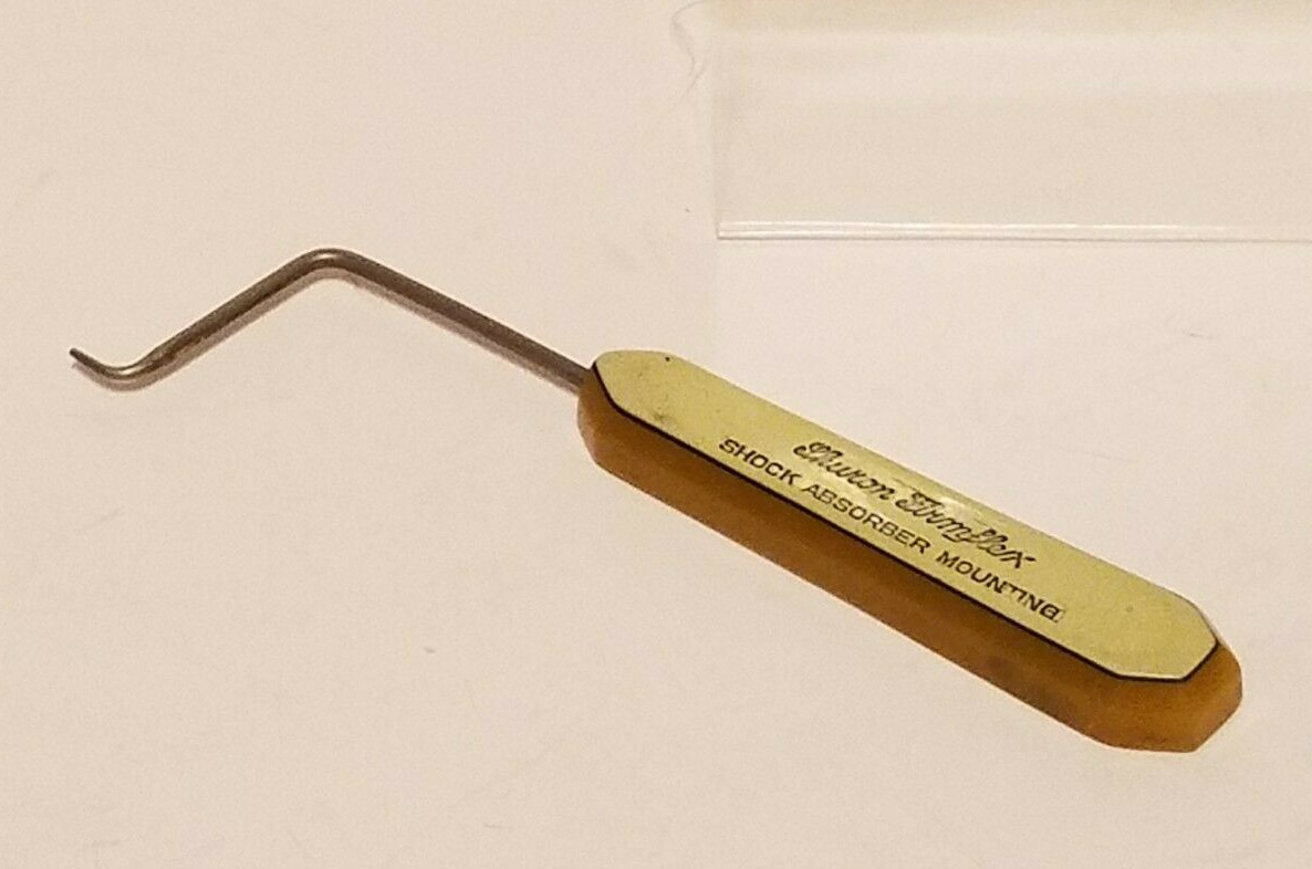 Vintage SHURON FIRMFLEX Shock Absorber Mounting ADVERTISING TOOL Bakelite Handle