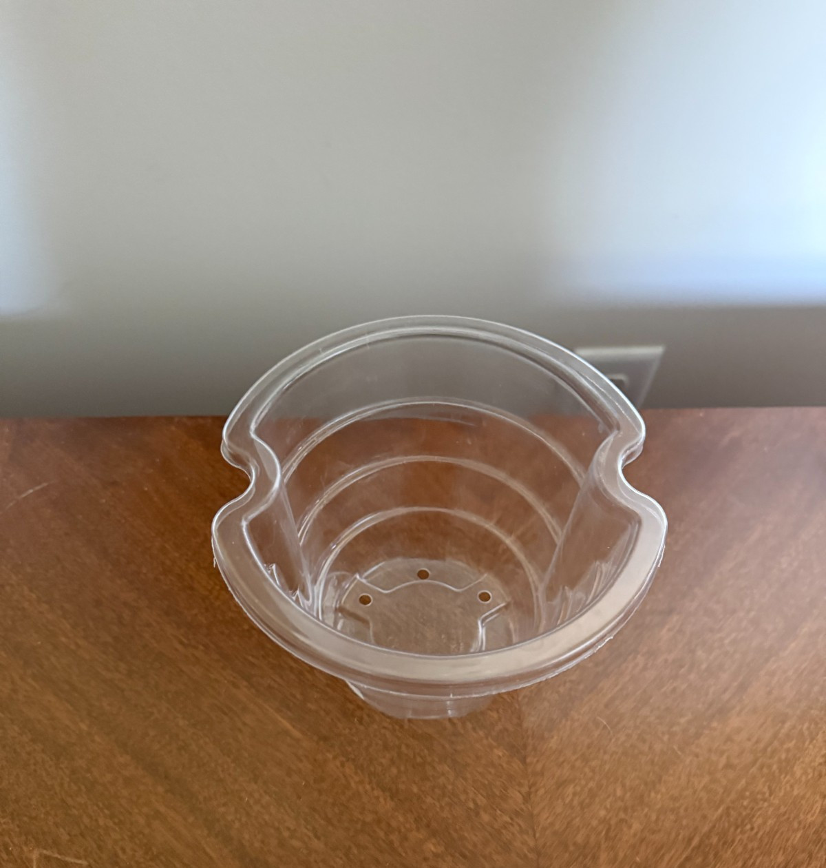 Longaberger Garden Liner Clear Plastic Protector Item #41840 - 6.5"RD x 5.5"H