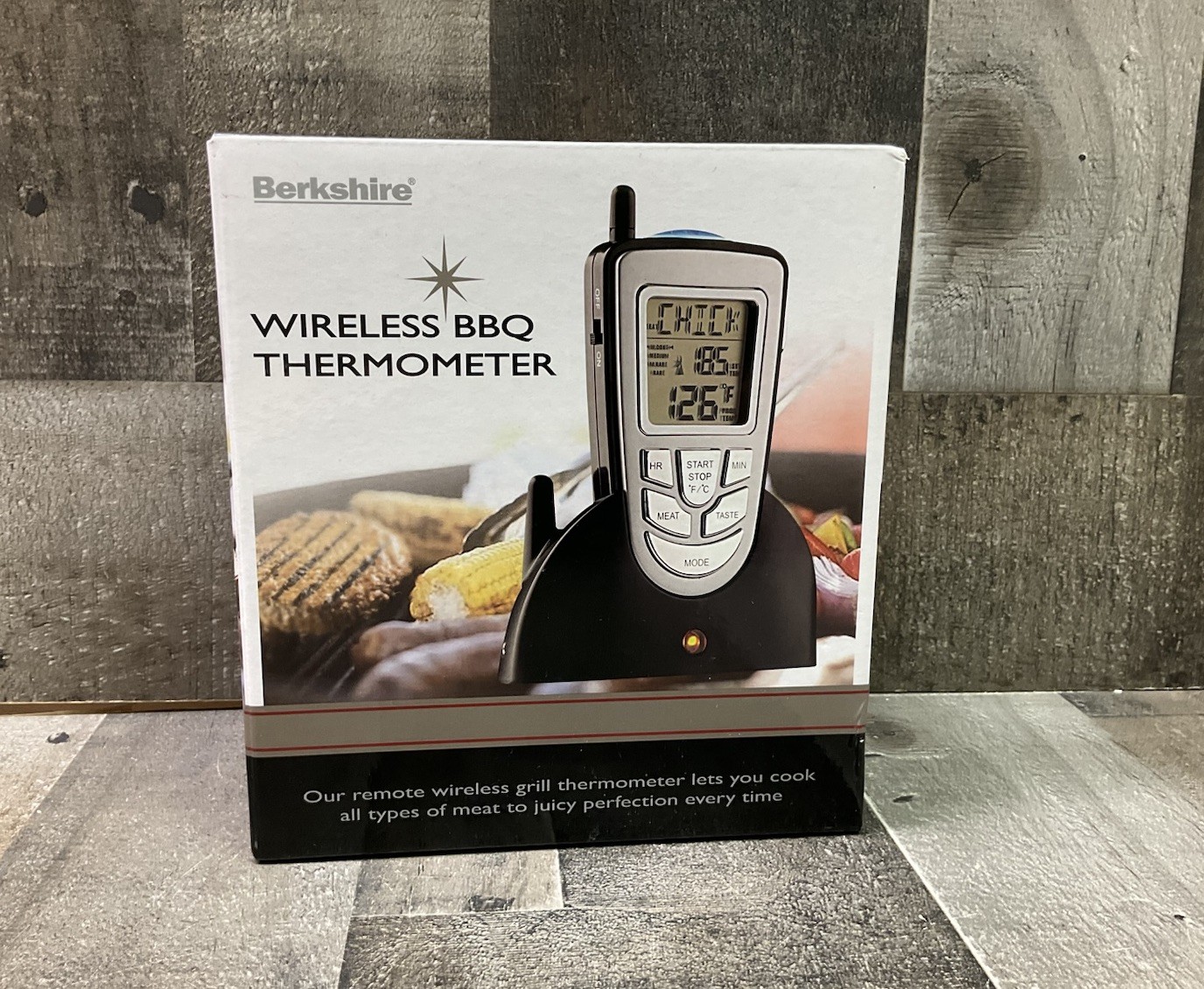 BERKSHIRE - Wireless BBQ Thermometer W/ LED Flashlight Brand New in Box!