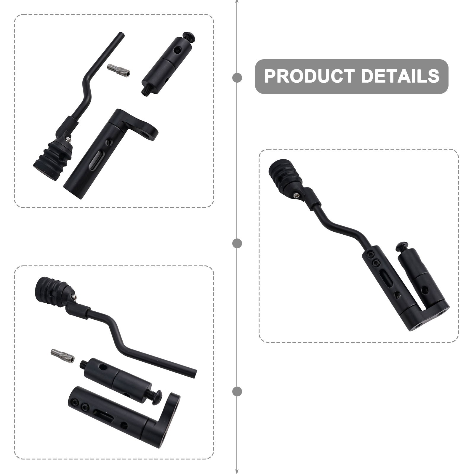 Reliable Front and Rear Mount Bow String Suppressor for Precise Control