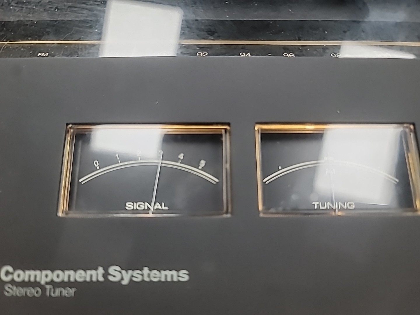 MCS 3700 Modular Component Systems FM/AM Stereo Tuner