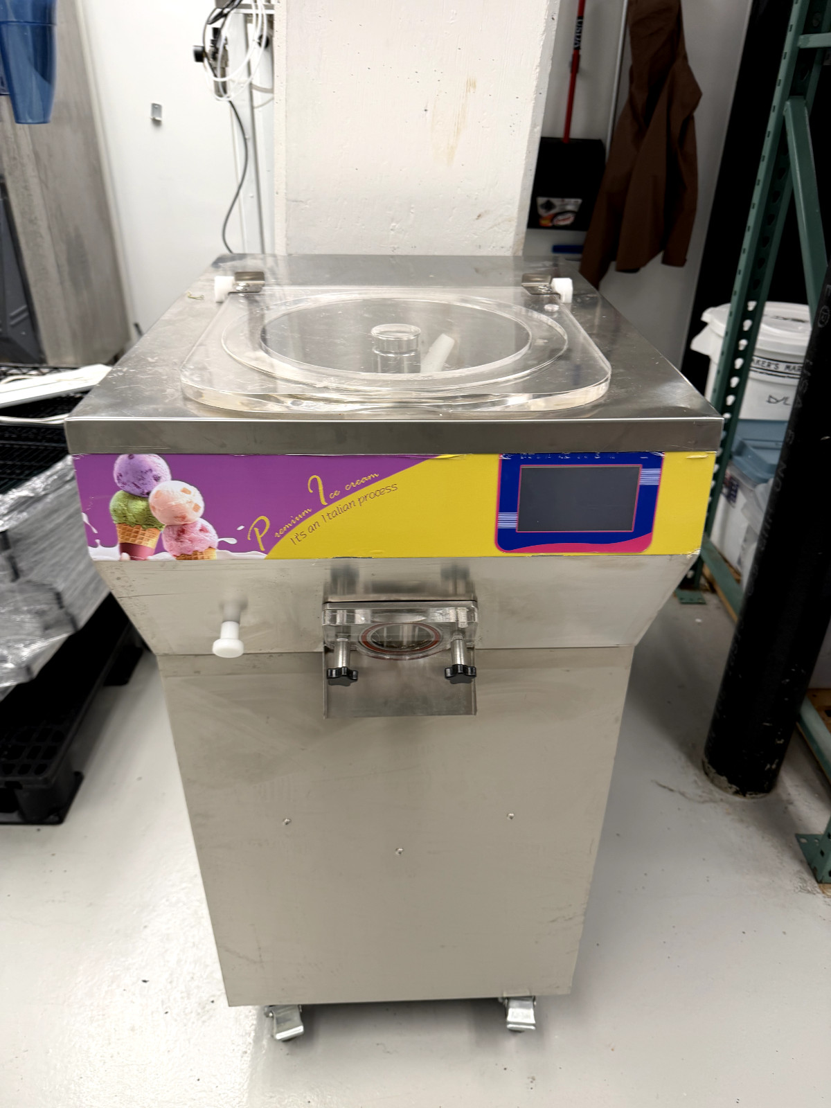 Kolice ICM-102 Batch Freezer Gelato Hard Ice Cream Machine New Open Box