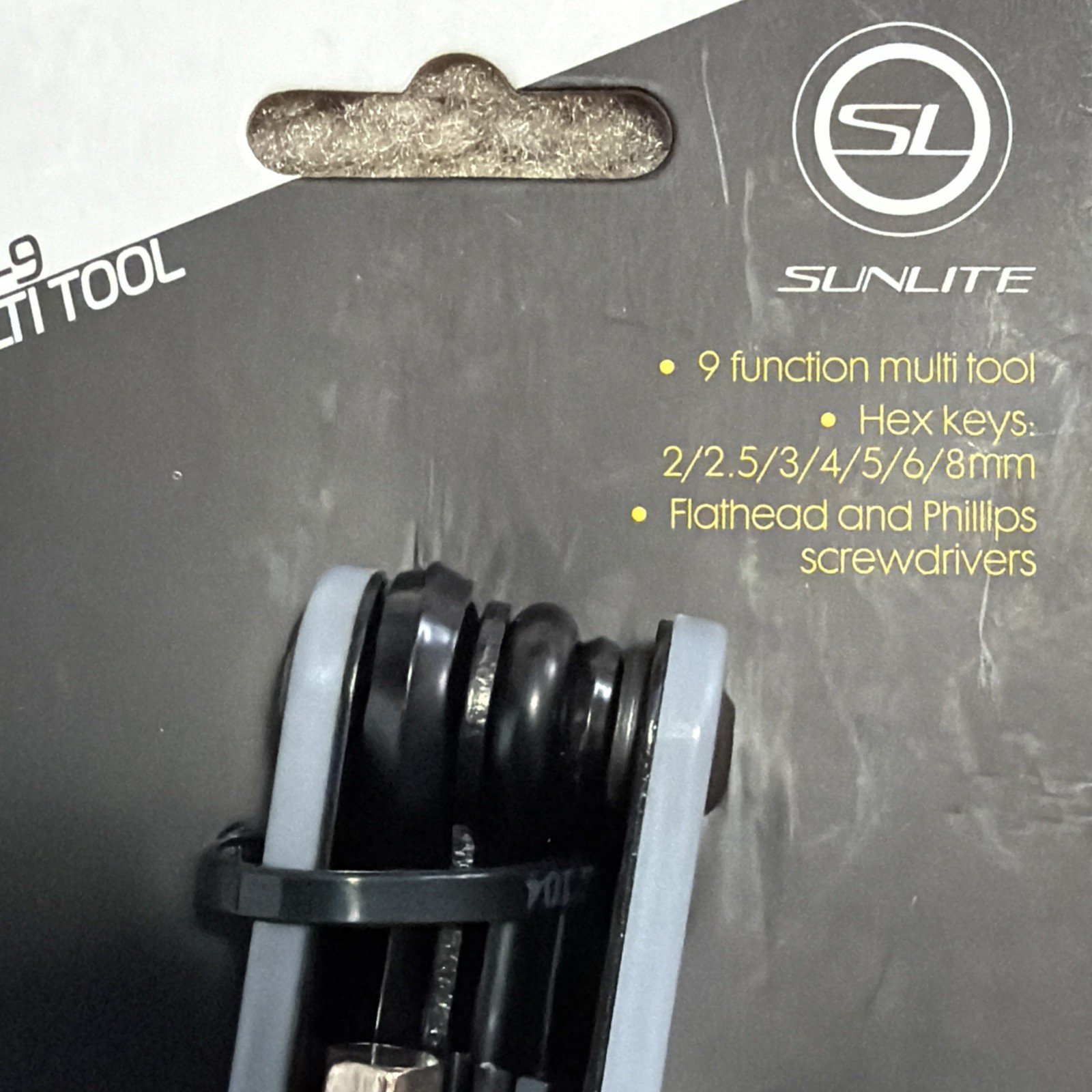 Sunlite OMT-9 Multi Tool Tool Multi Sunlt Omt-9 Hex/screw Driver Gy