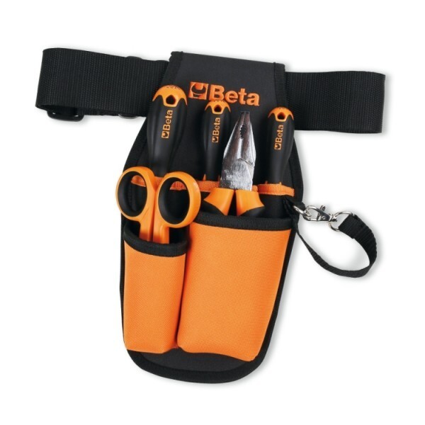 Tool Belt With Assortment Of 5 Tools