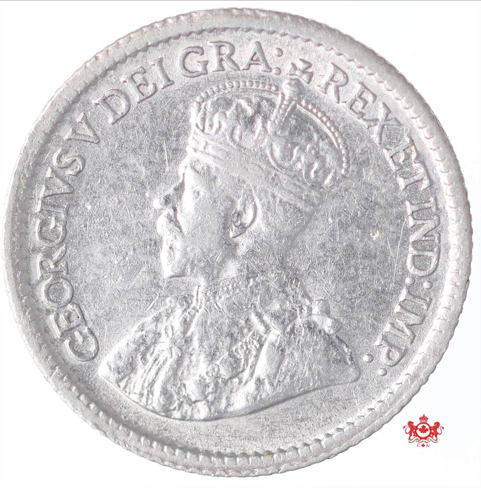 1915 Canada 5 Cents - VF/EF - Lot#12638