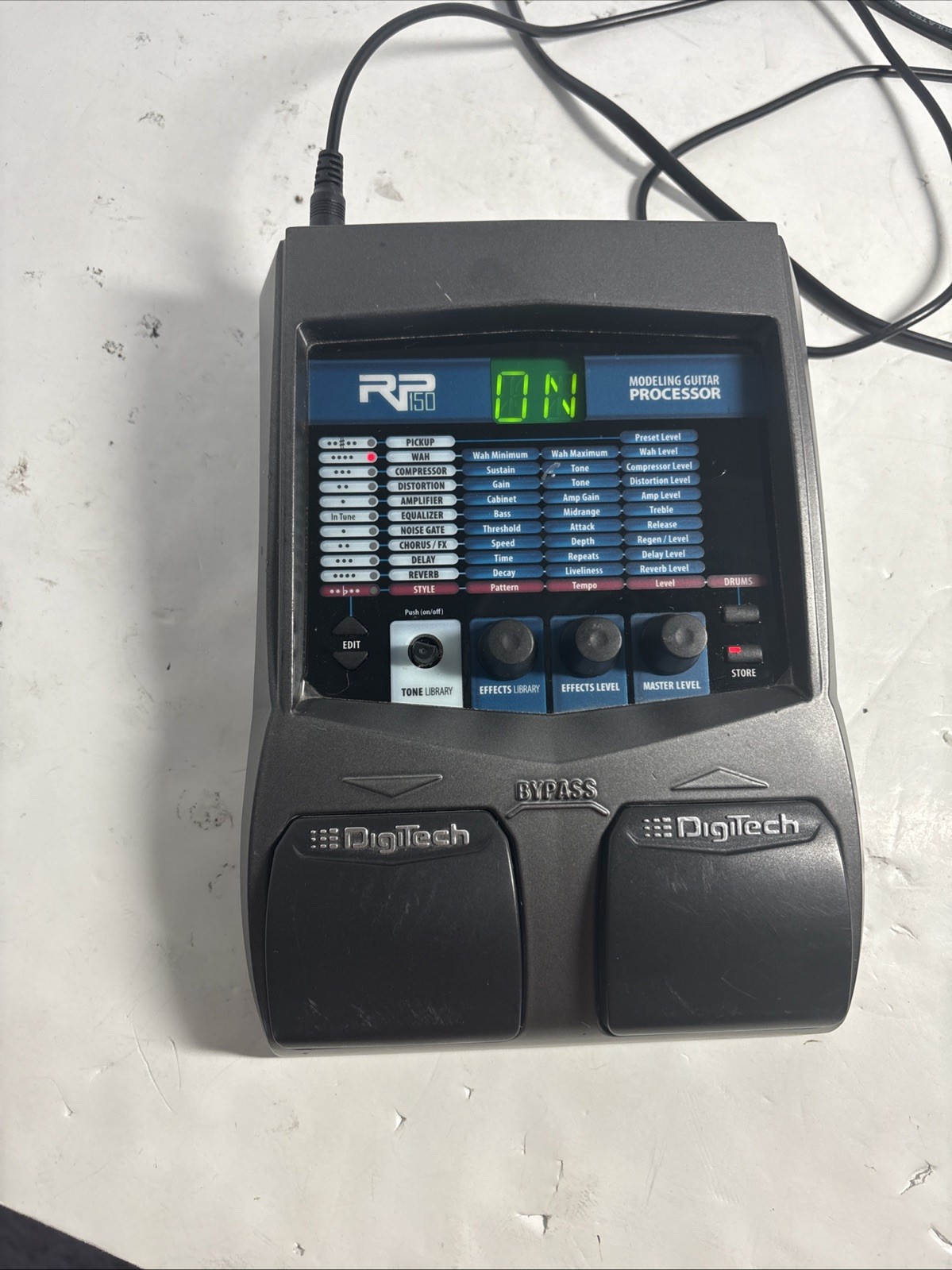 Digitech RP150 Modeling Guitar Processor