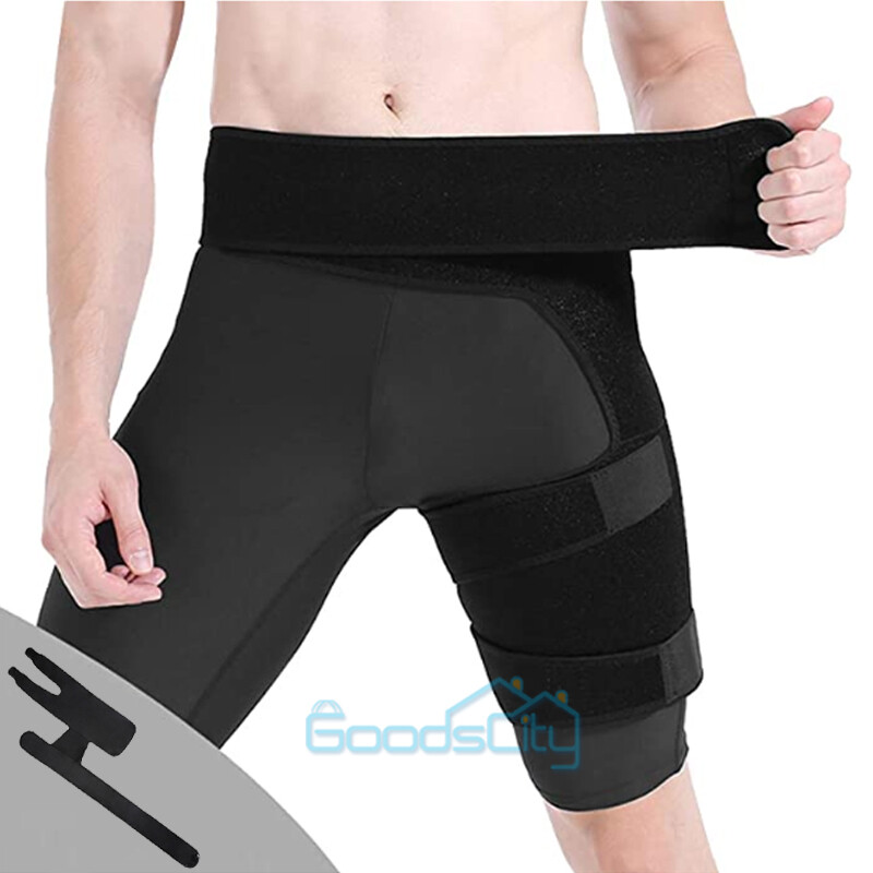 Hip Brace Compression Groin Support Wrap for Sciatica Pain Relief Thigh Recovery