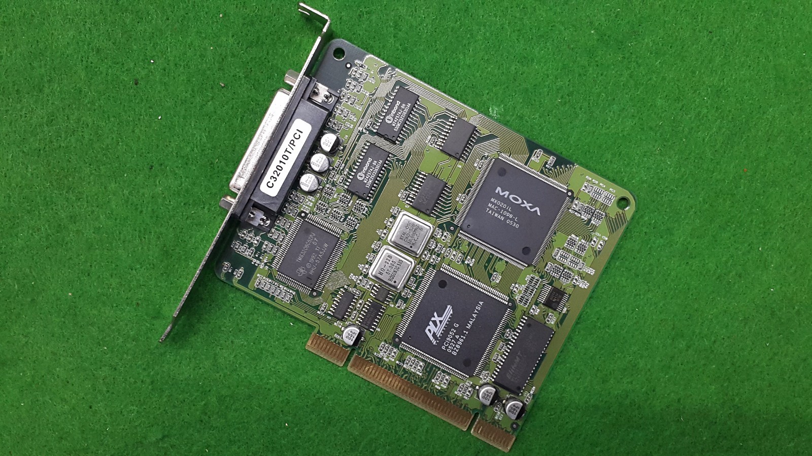 MOXA C32010T/PCI RS232 Multi User Board Card, USED