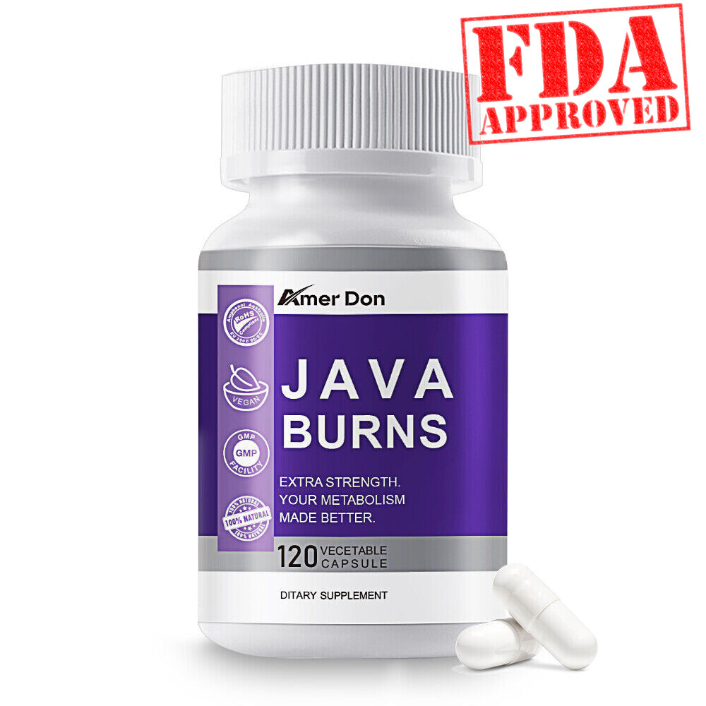 Java Burn Powerful Formula, Java Burn Now in Pills - 120 Capsules / EXP 02/2027
