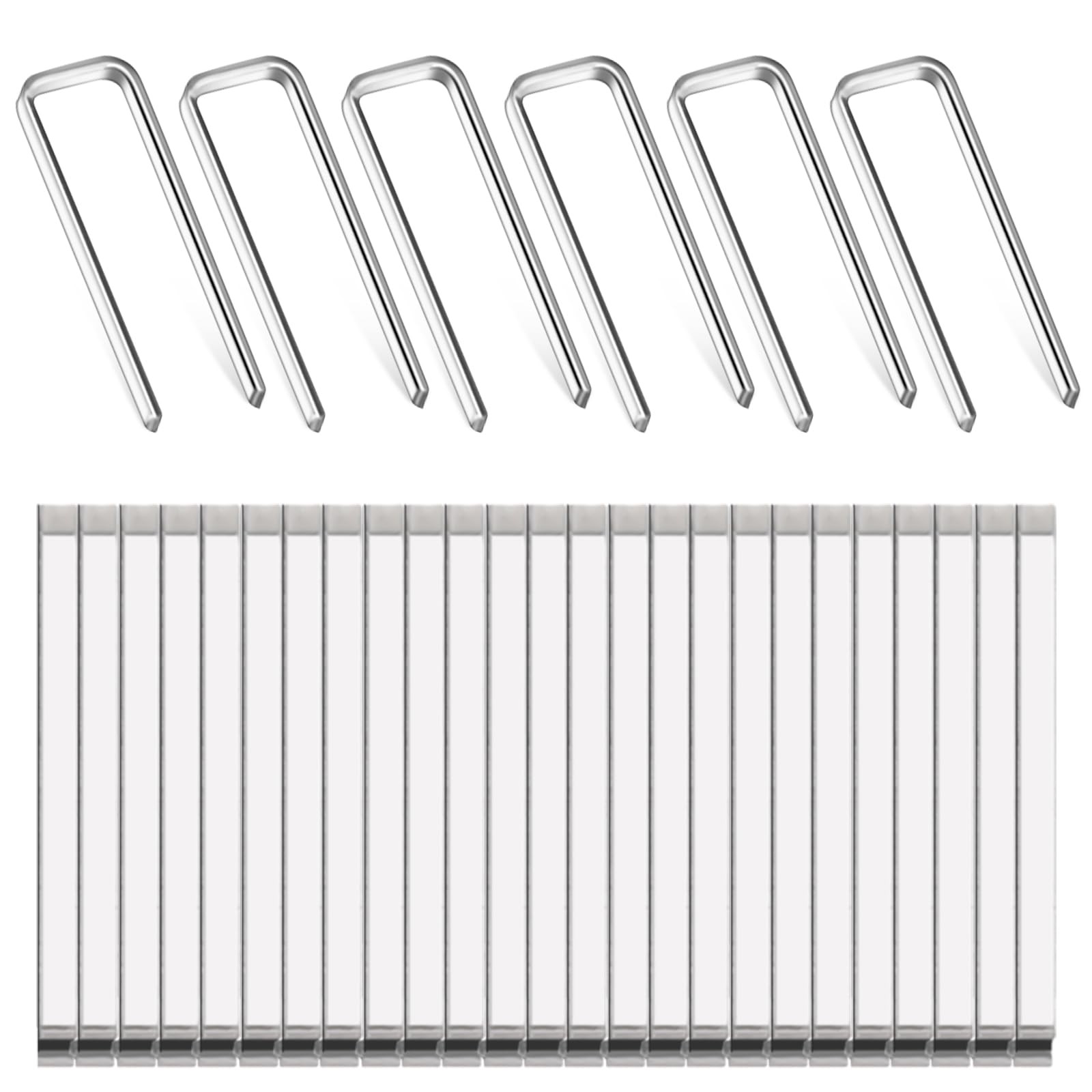 80 Pieces Plantation Shutter Repair Kit, Fasteners Silver-1.6cm