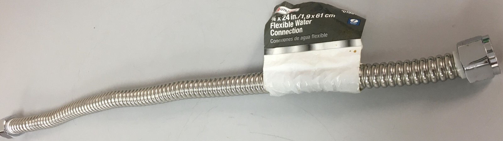 NEW Corrugated Stainless Water Heater Supply Connector Hose Lines 3/4"FIP X 24"