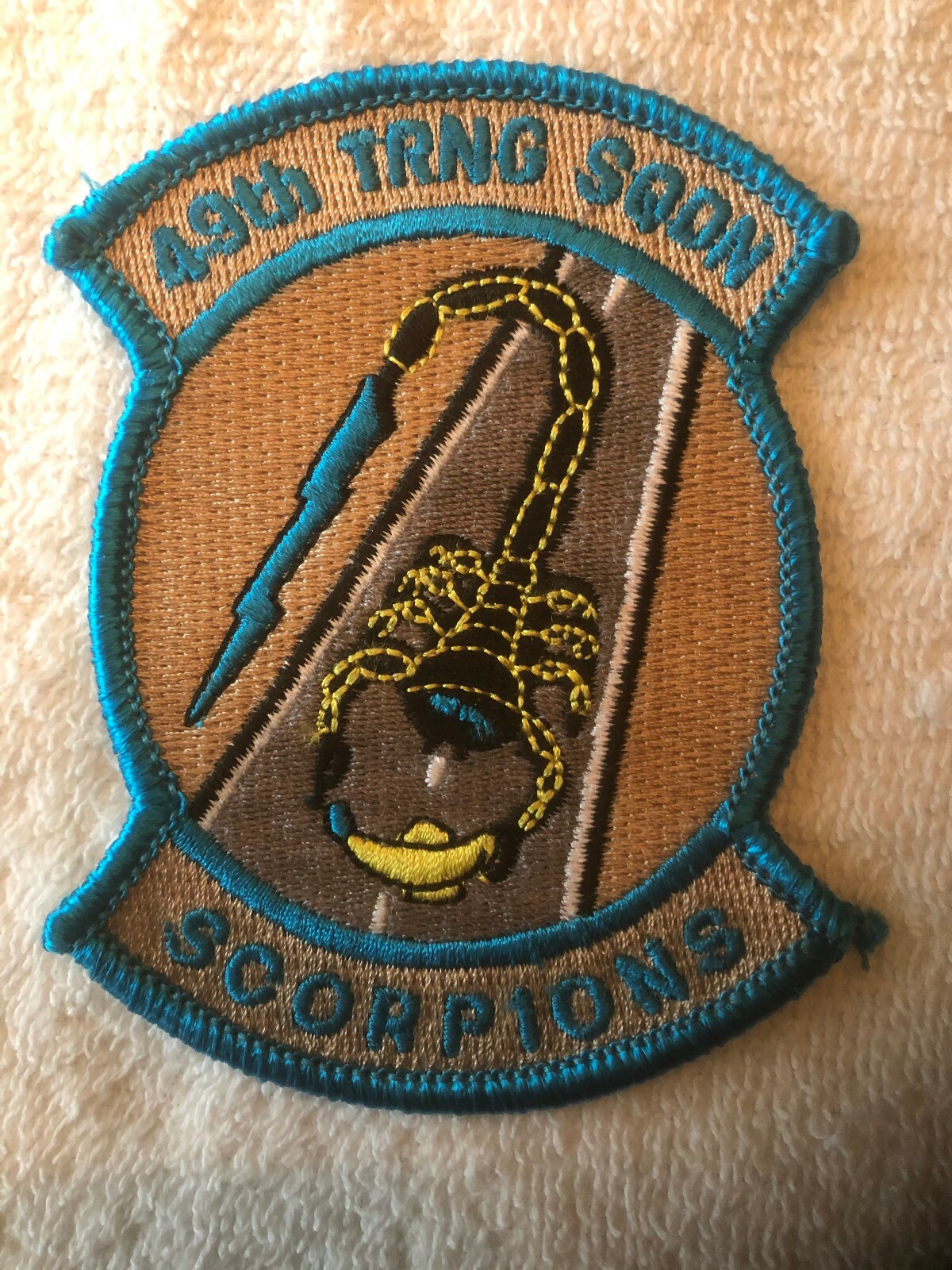 USAF / US Air Force 49th TRAINING SQUADRON (FULL COLOR) ... MINT ..... X