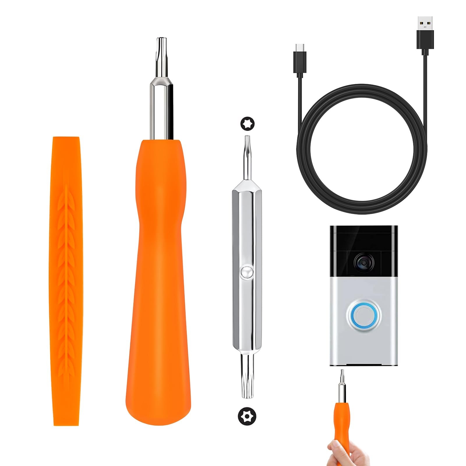 Ring Doorbell Screwdriver for ALL Models Ring Video Doorbell 4-in-1 Doorbell ...