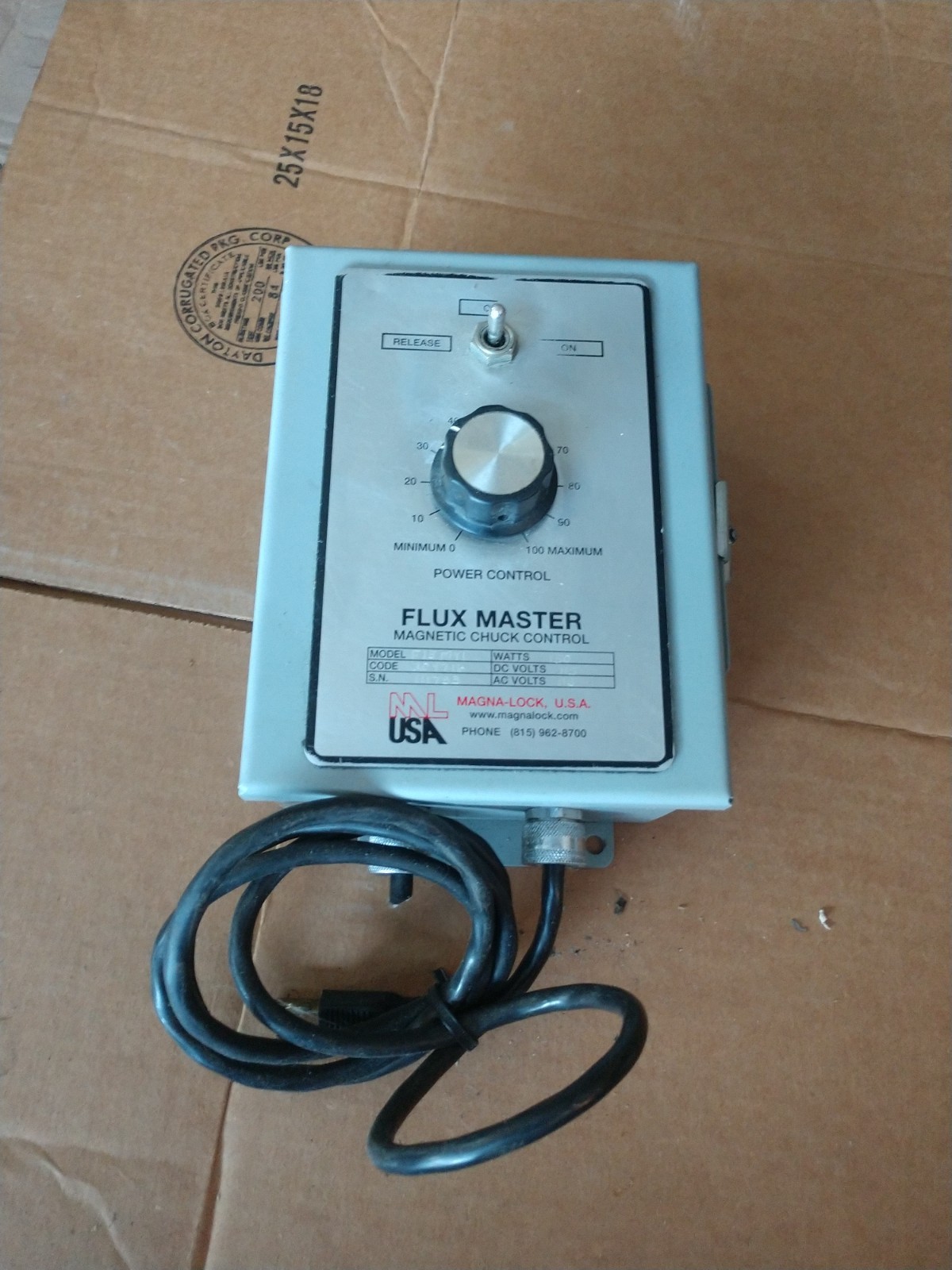 Magna-Lock Magnetic Controller Control