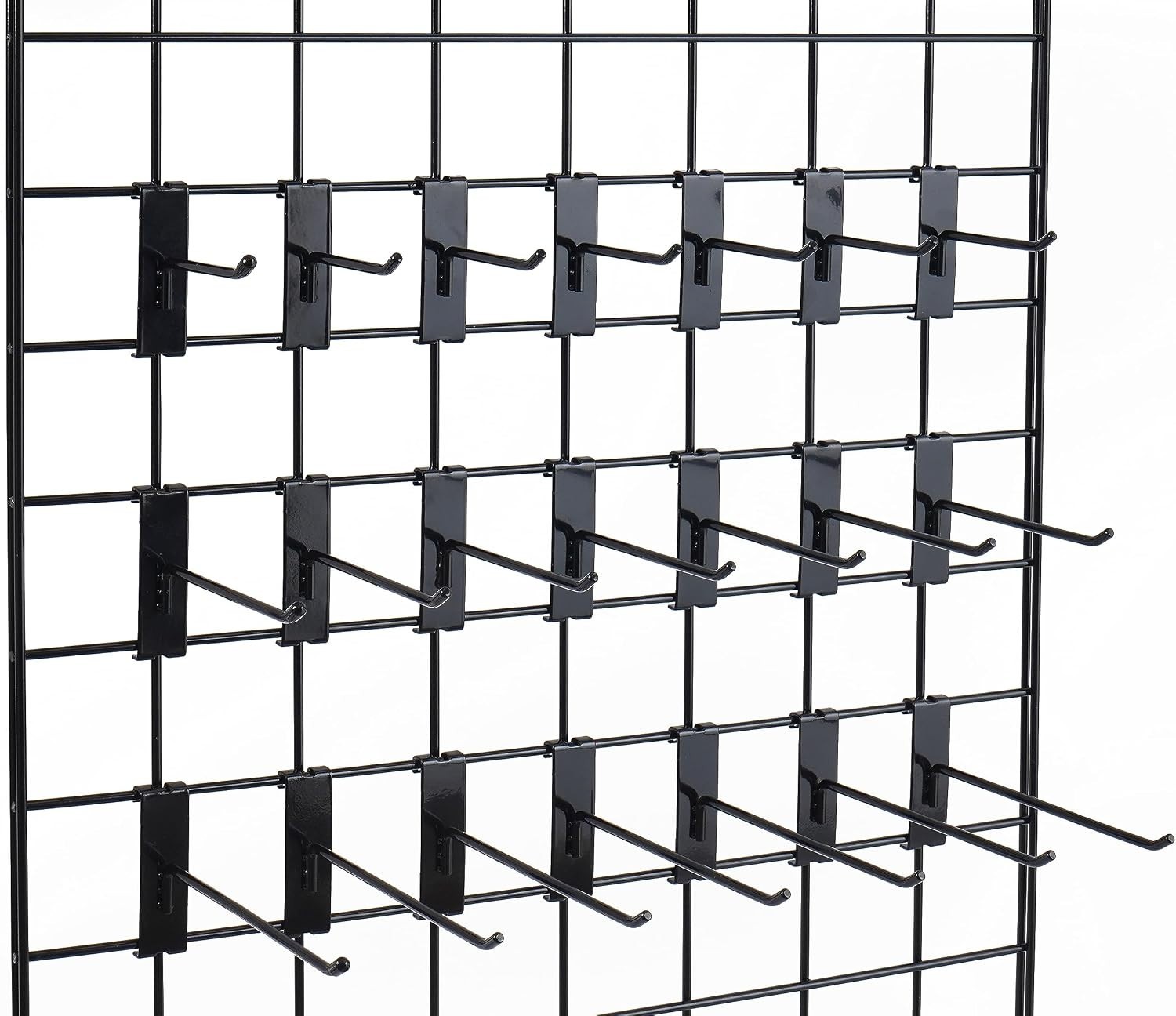 Gridwall Hooks 6 Inch, 32PC Display Hooks for Grid Wall, Heavy Duty Gridwall ...