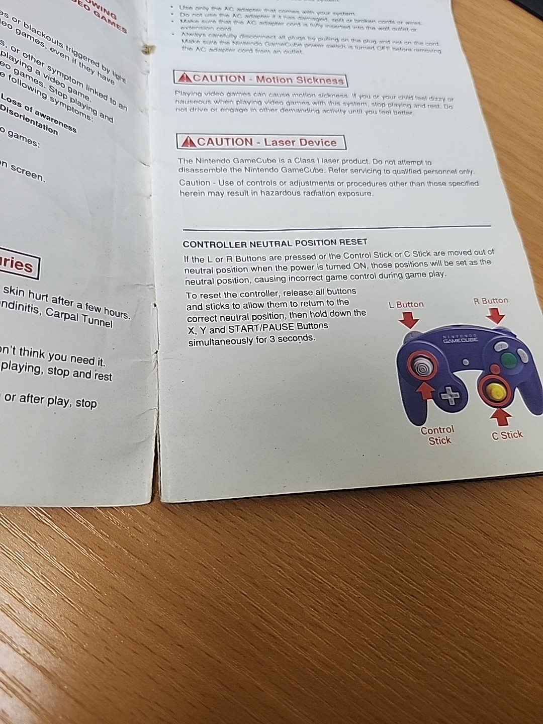 Nintendo Gamecube Manual Summoner