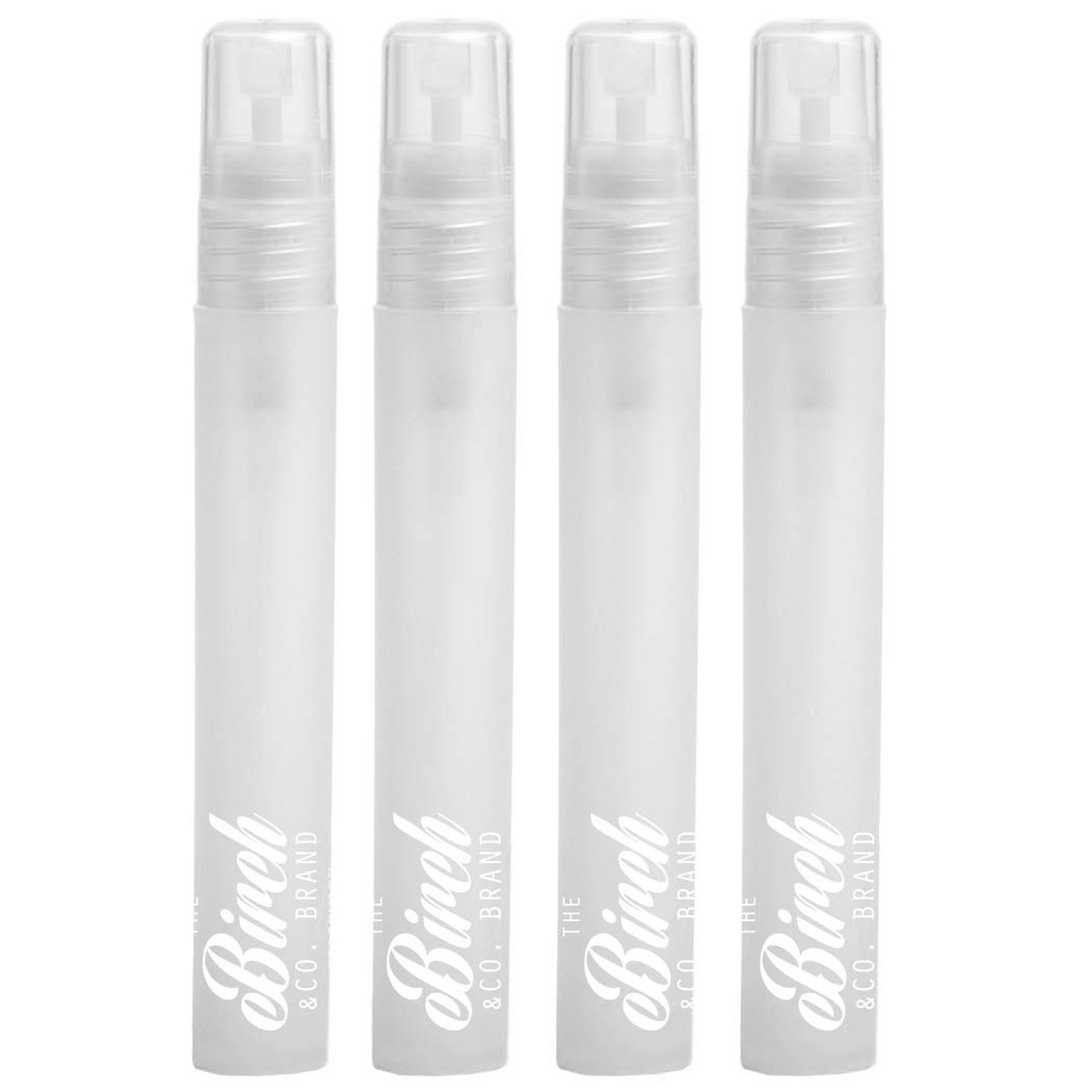 Birch Mini Portable Mist Empty Spray Mister for Craft 10ml (white 4 pk),4 Cou...