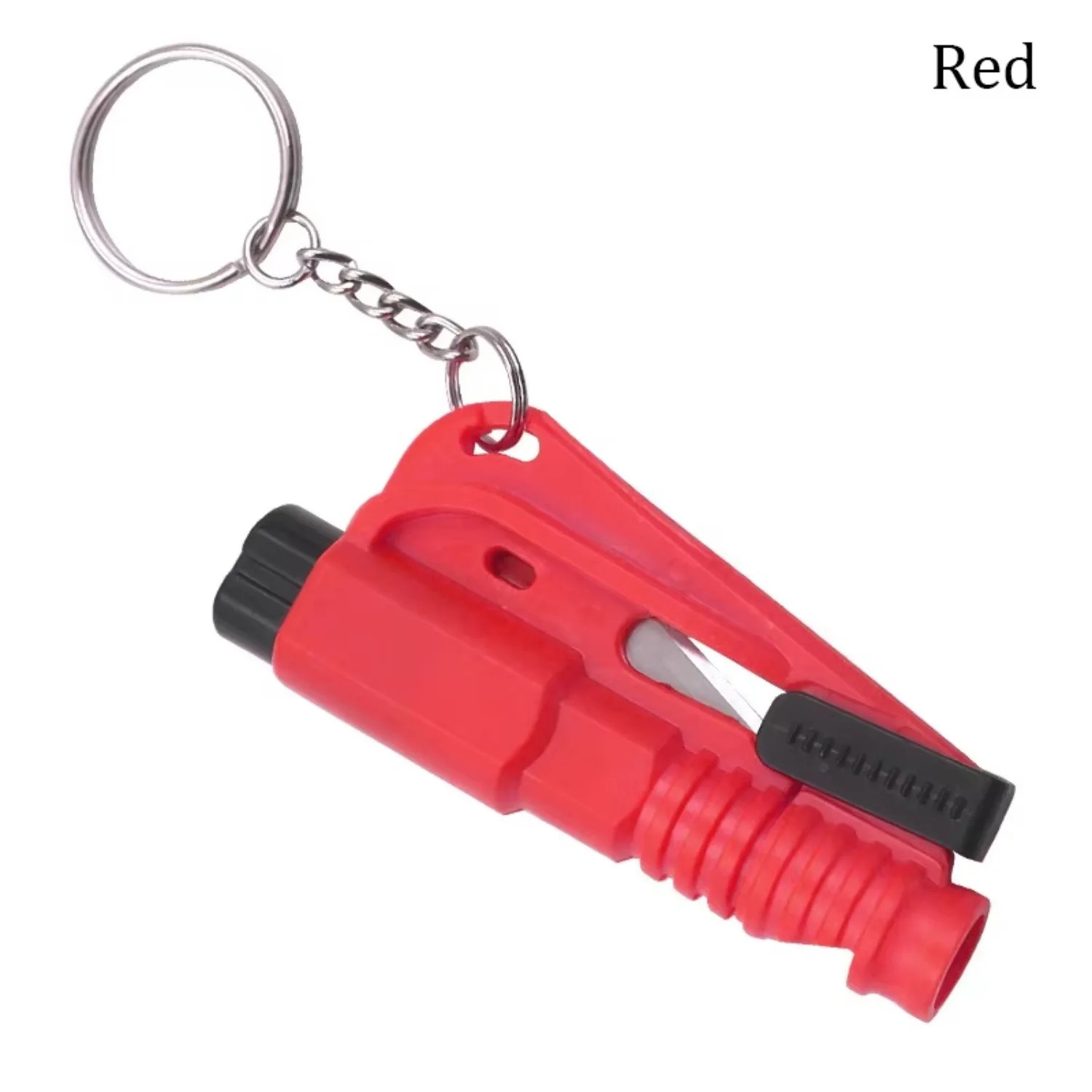 Mini Safety Hammer Keychain Escape Car Life-Saving Escape Hammer Window Broken E