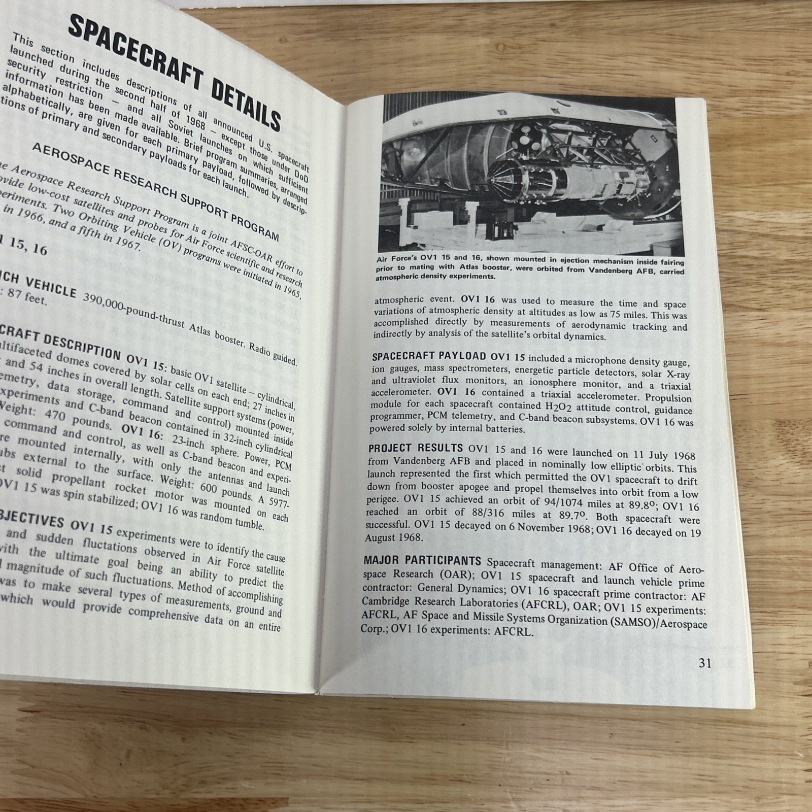 Space Log Winter 1968 1969 The Soviet Space Program Published by TRW Vintage