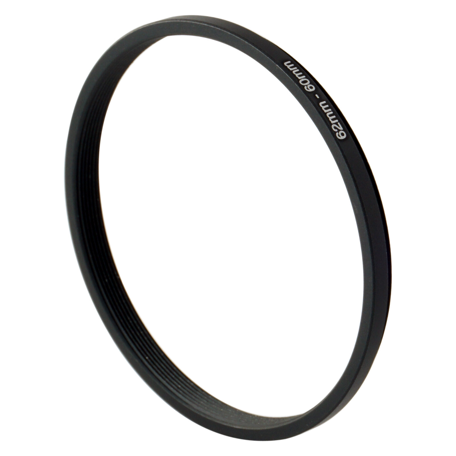 62-60 Step Down Filter Ring 62mm x0.75 Male to 60mm x0.75 Female Lens adapter