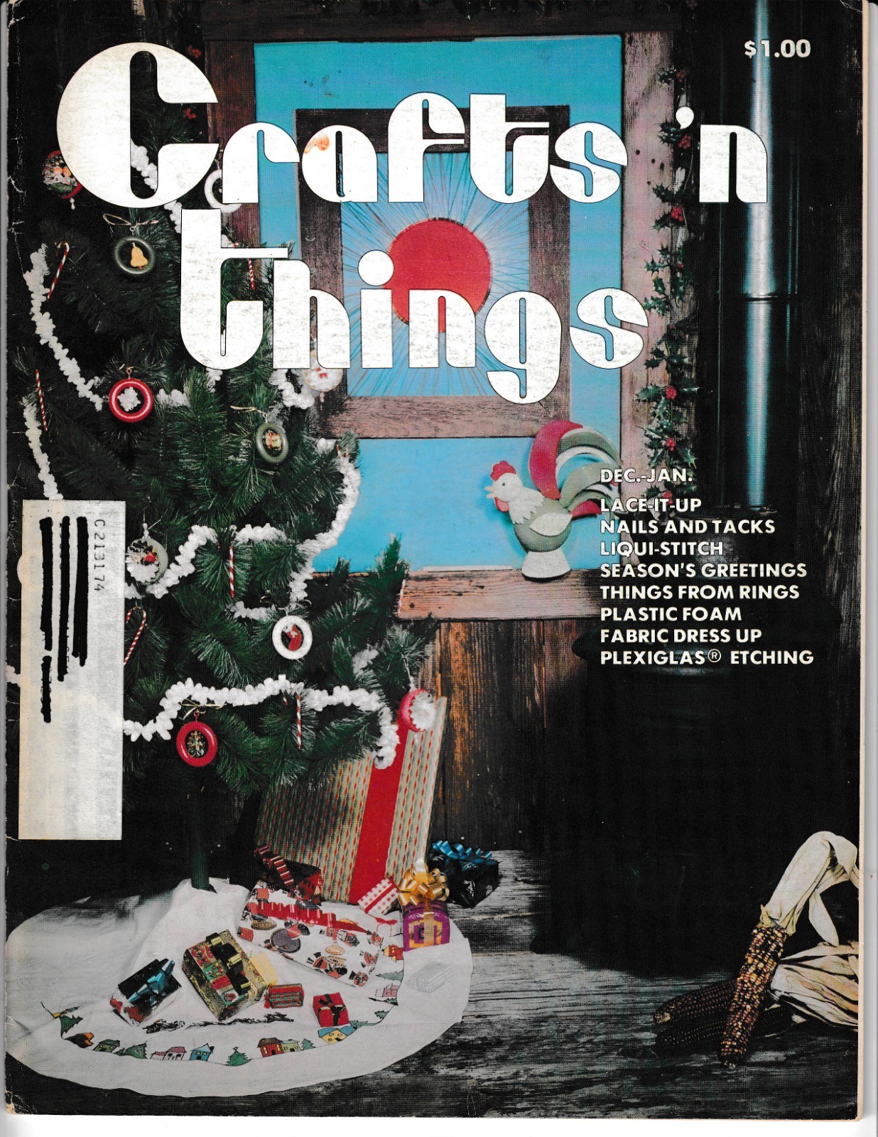 Crafts 'n Things Magazine December 1975-January 1976 Volume 1 No. 5
