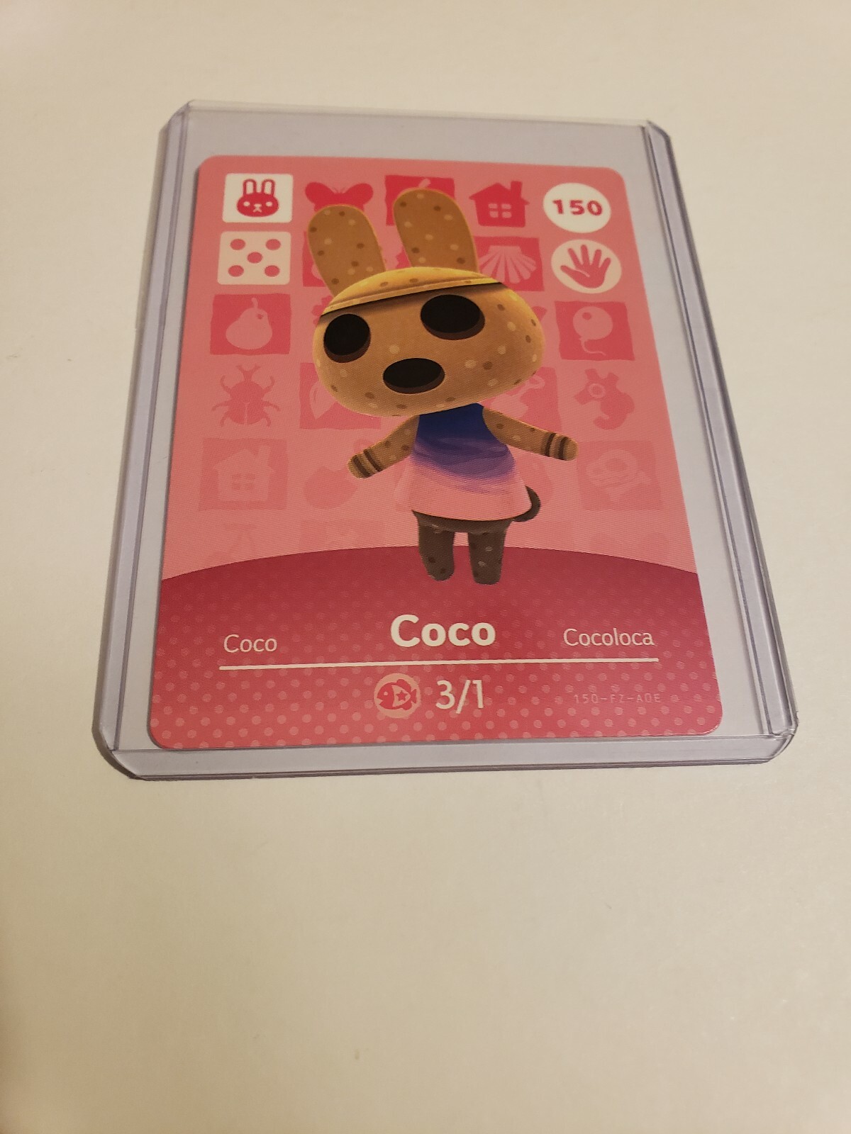 !SUPER SALE! Coco # 150 Animal Crossing Amiibo Card AUTHENTIC Series 2 NEW!!!