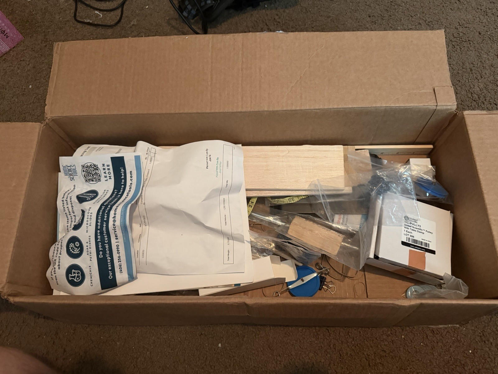 Home Science Tools Complete Introduction to Physics Kit KT-PHYSICS (Grades 6-8)