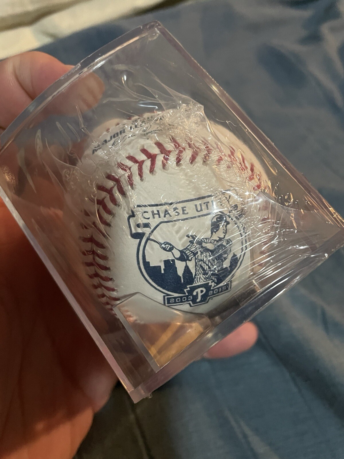 Chase Utley Philadelphia Phillies #26 Retirement MLB Rawlings Baseball - Boxed
