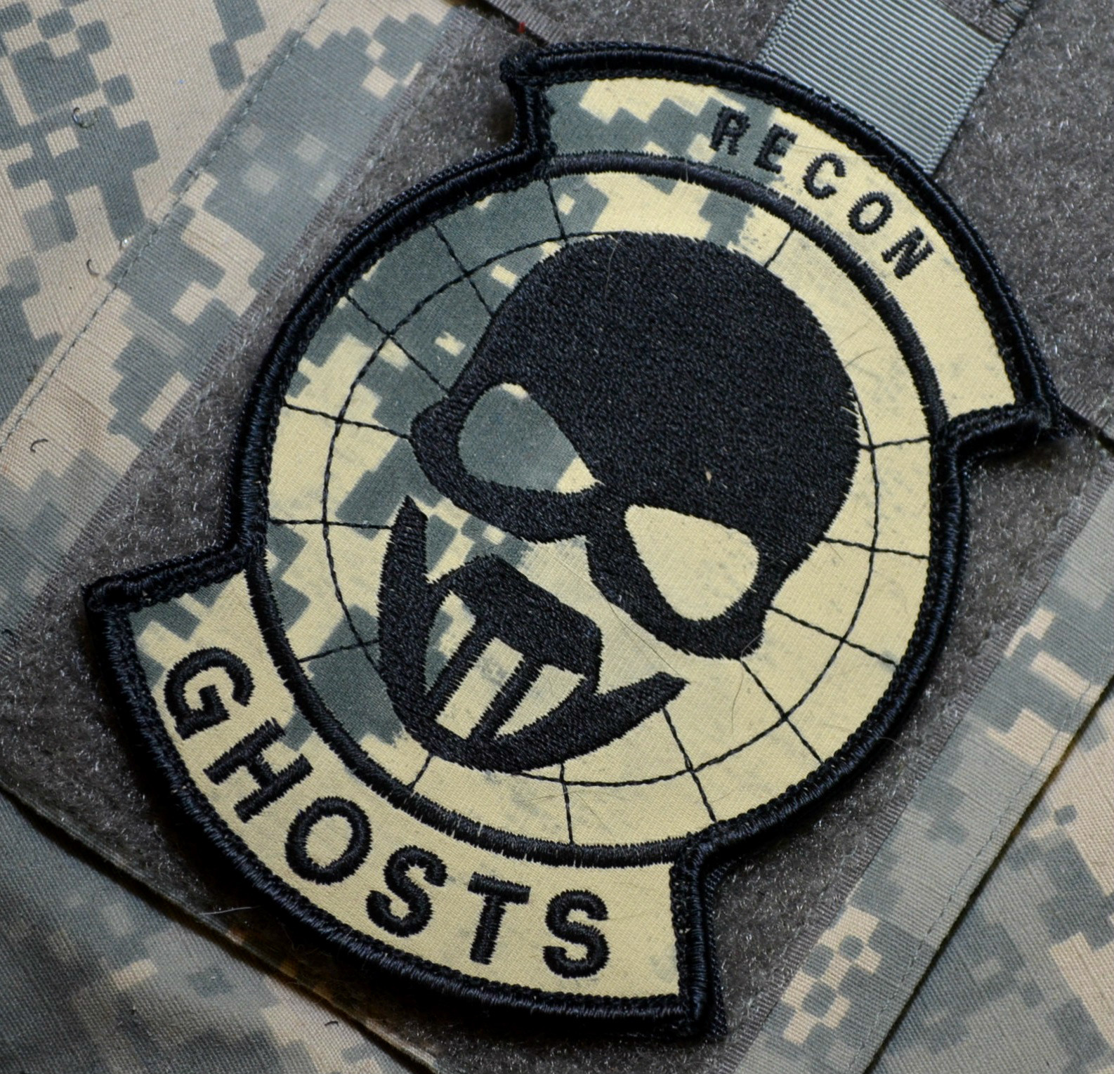 KANDAHAR-WHACKER© USMC MARSOC RAIDERS LONG RANGE DEATH SNIPER SSI: RECON GHOST
